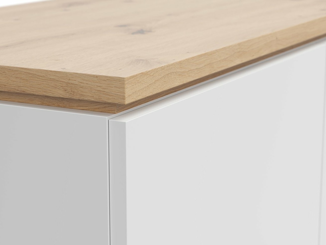 Kommóða Cirfelo 115 (Hvítur + Artisan-eik)
