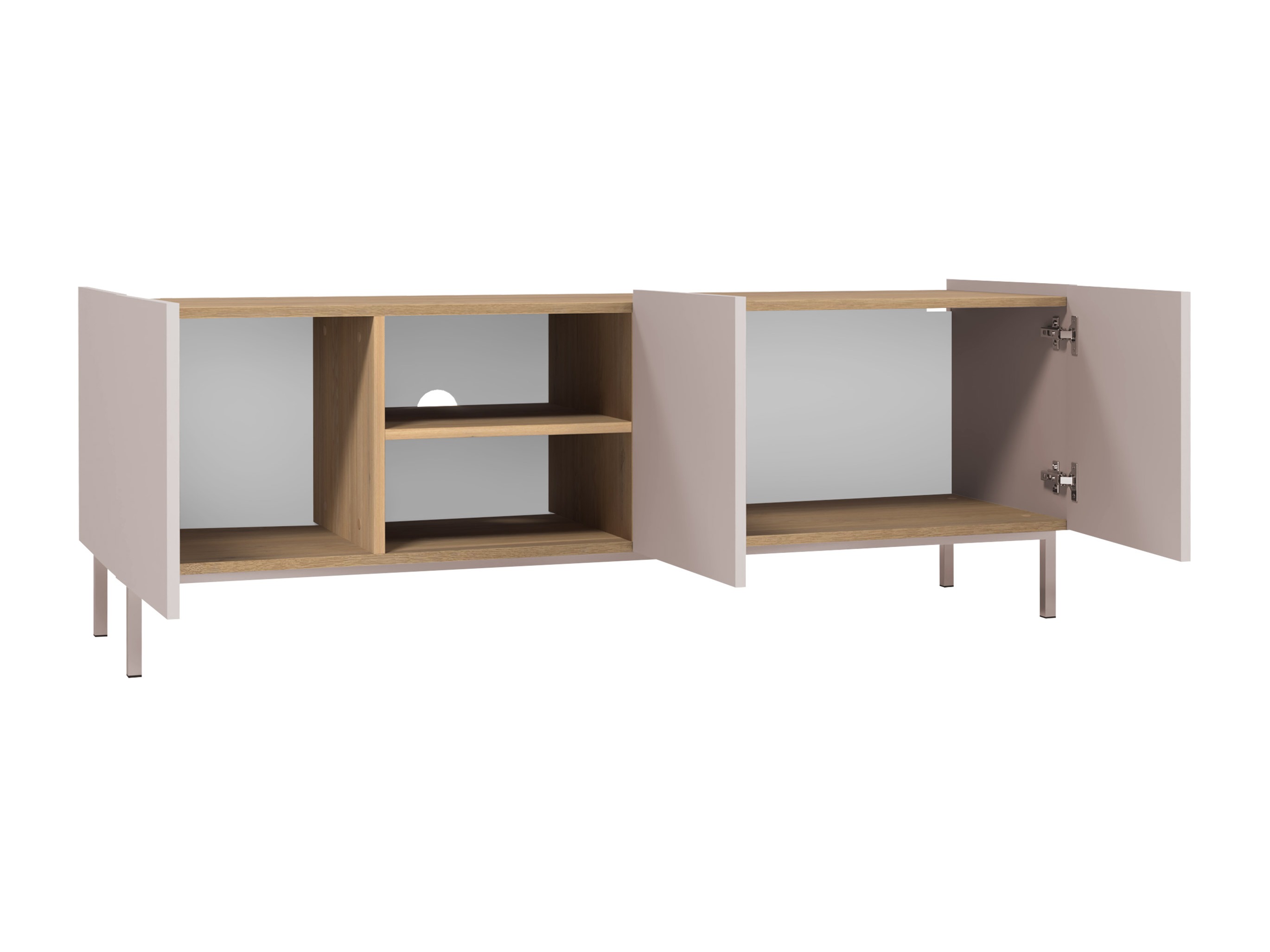Stofusett Veldome 103 (Svartur + Ljósbrúnn)