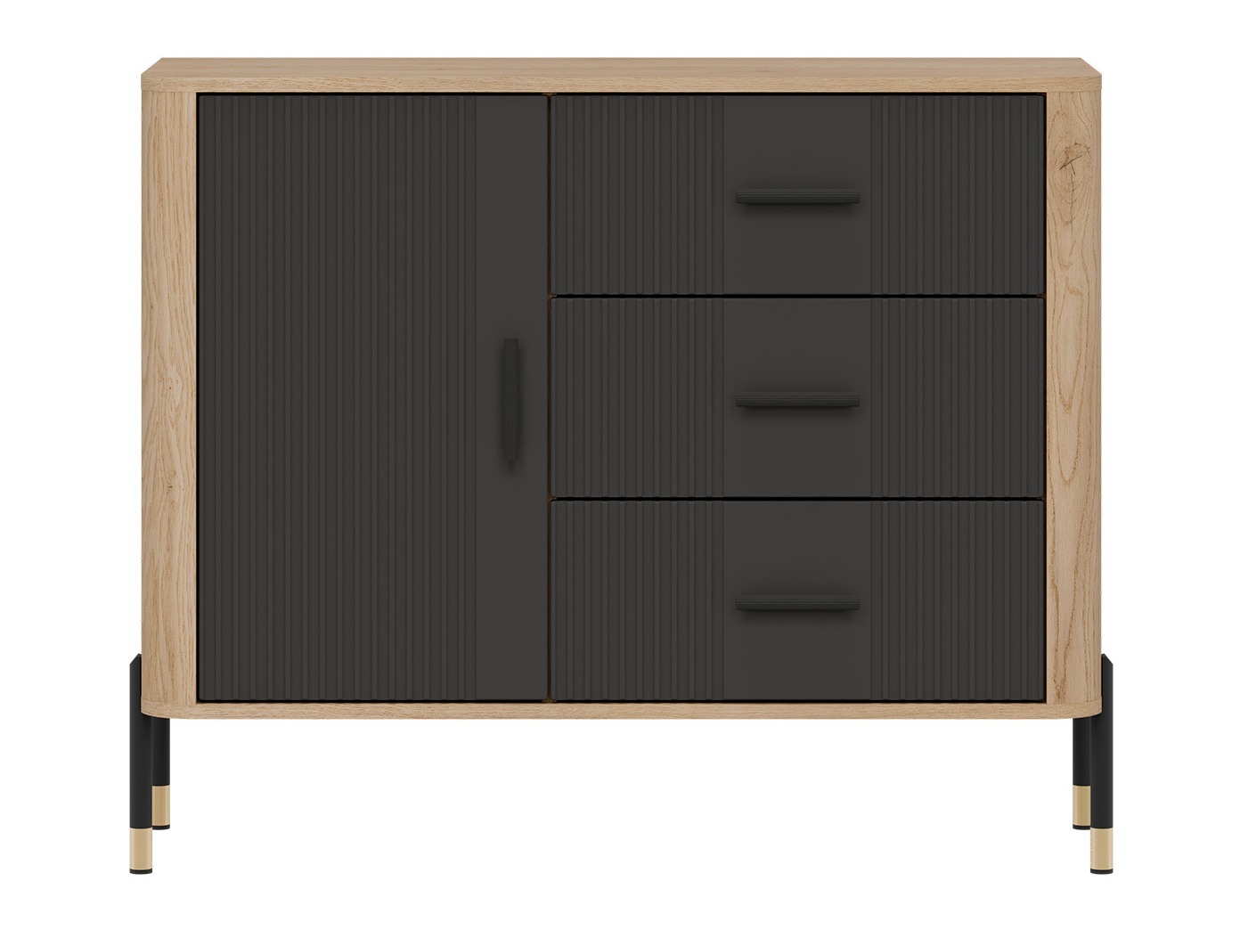 Kommóða Flosora 107 (Antrasít)