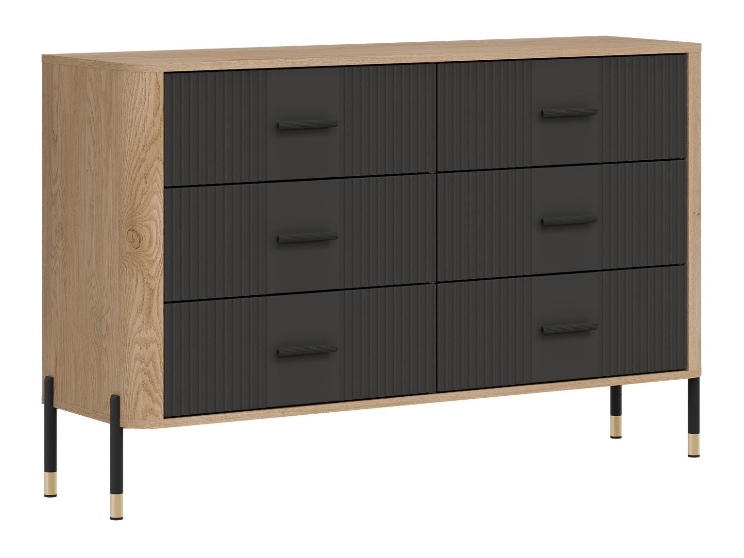 Kommóða Flosora 109 (Antrasít)
