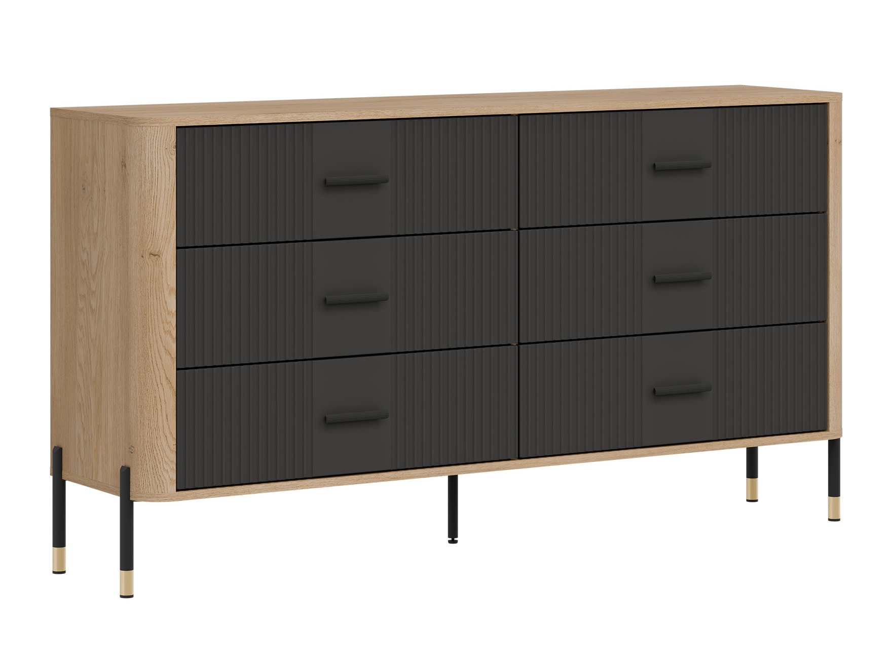 Kommóða Flosora 111 (Antrasít)
