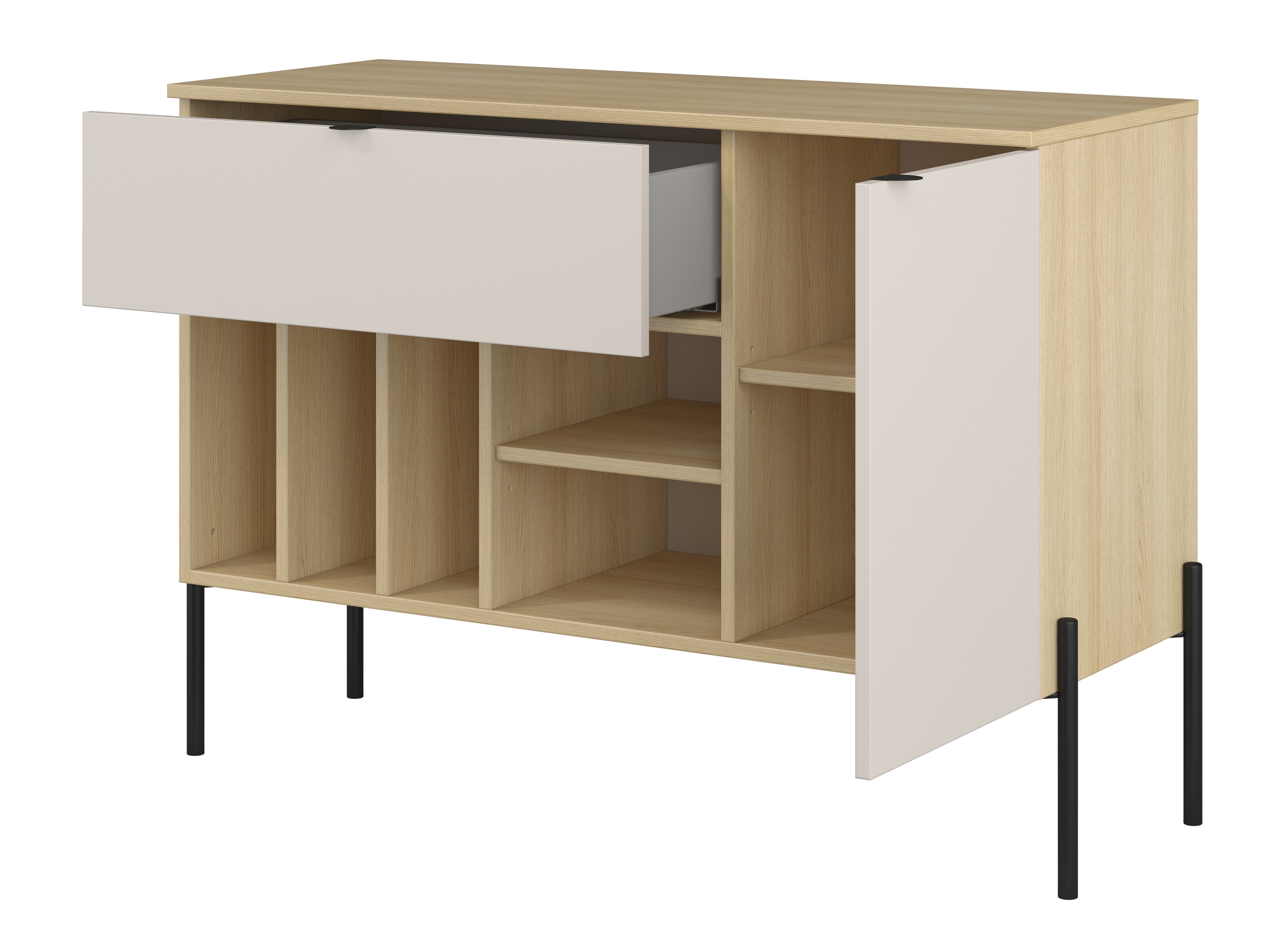 Stofusett Levtenu 118 (Eik + Kasmír)