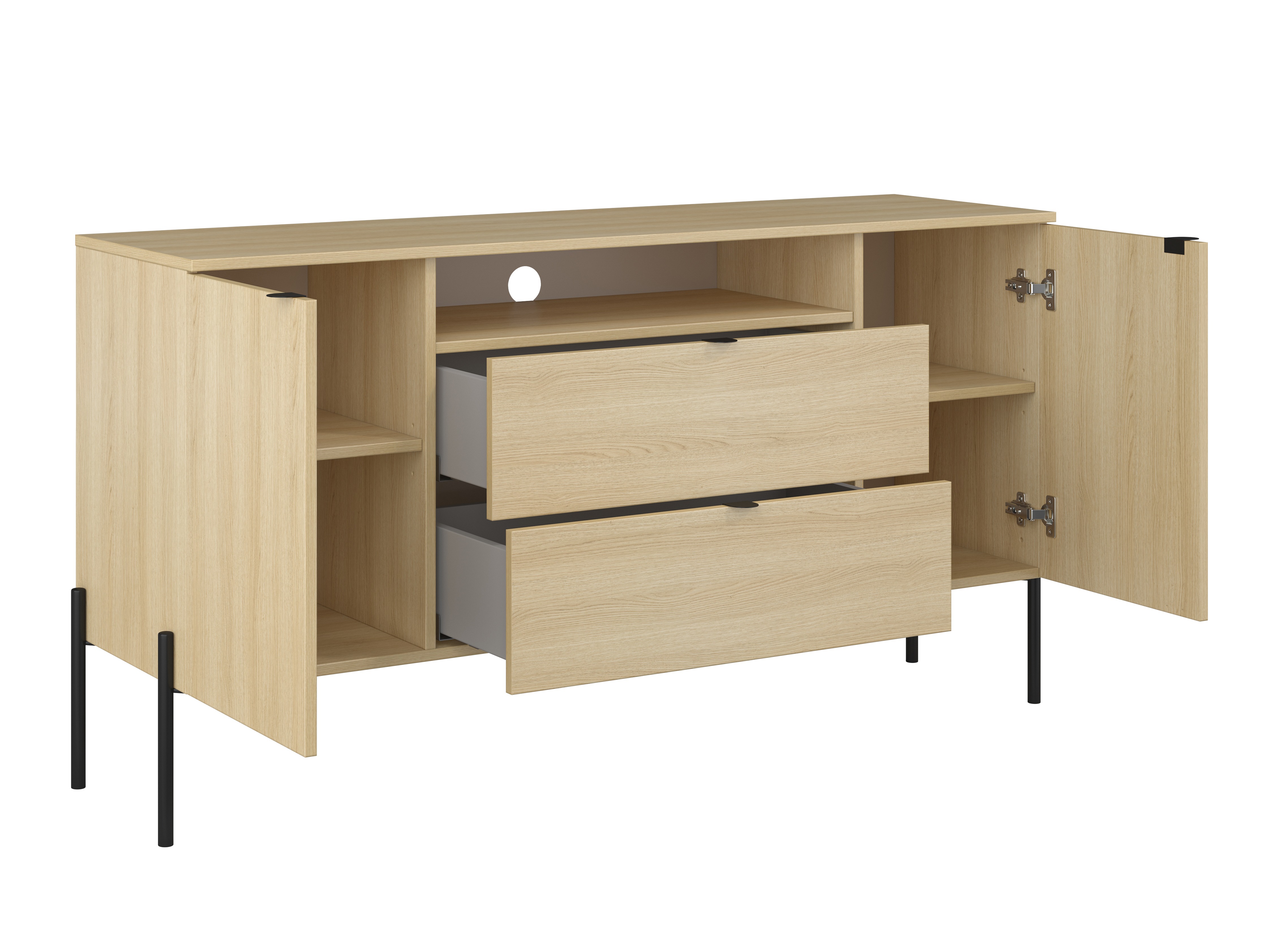 Stofusett Levtenu 118 (Eik)