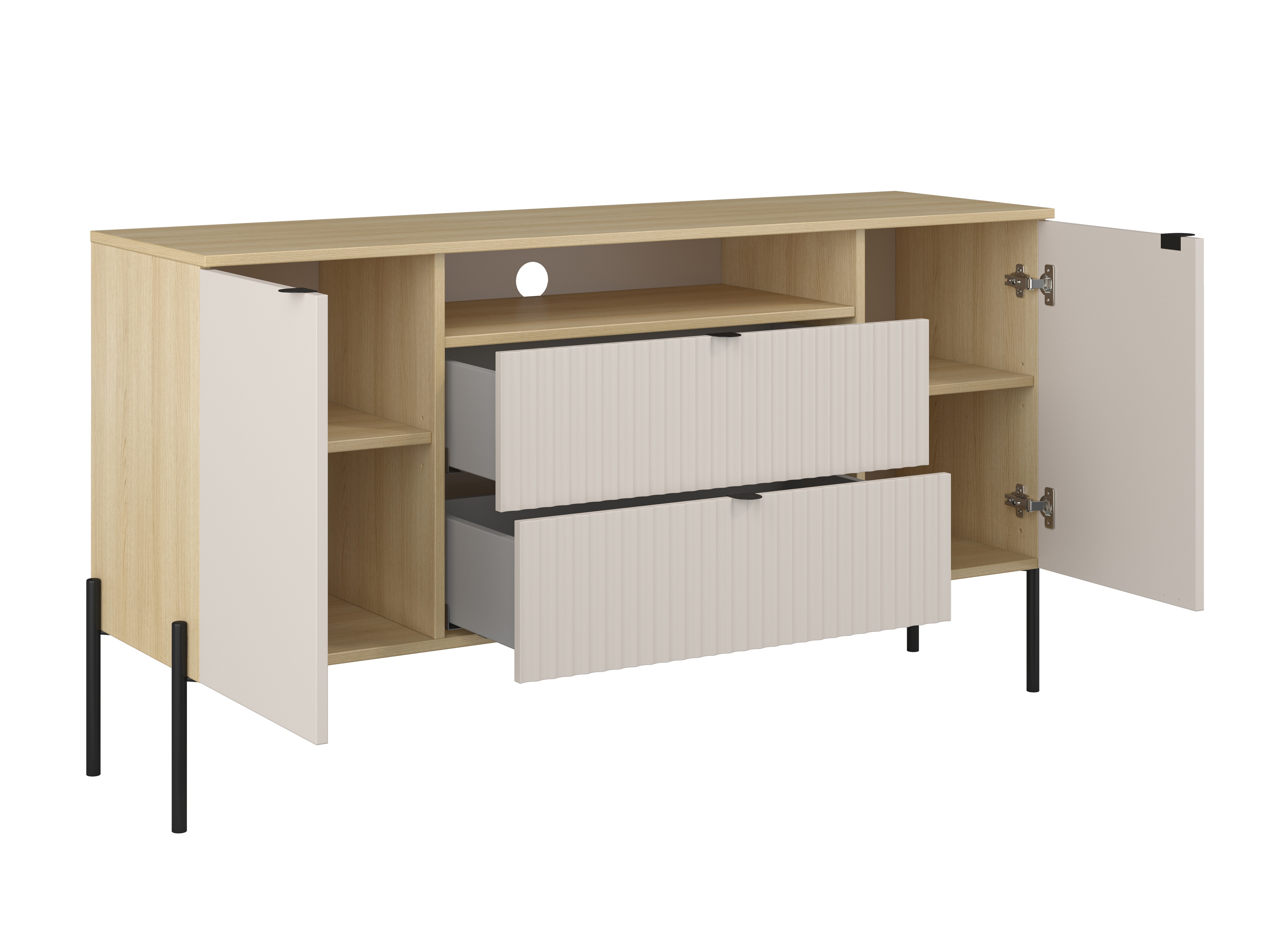Stofusett Levtenu 119 (Eik + Kasmír)