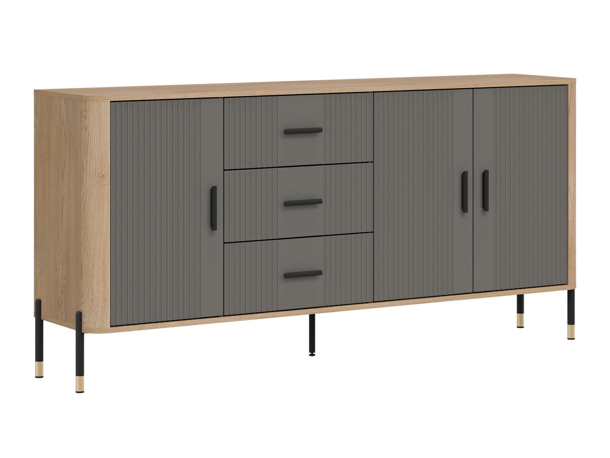 Kommóða Flosora 115 (Grár)