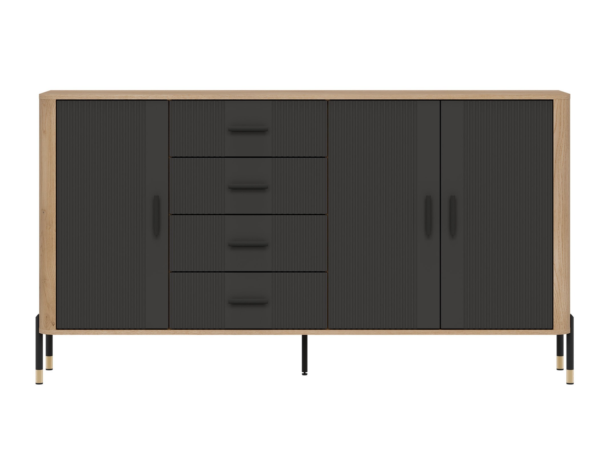Kommóða Flosora 121 (Antrasít)