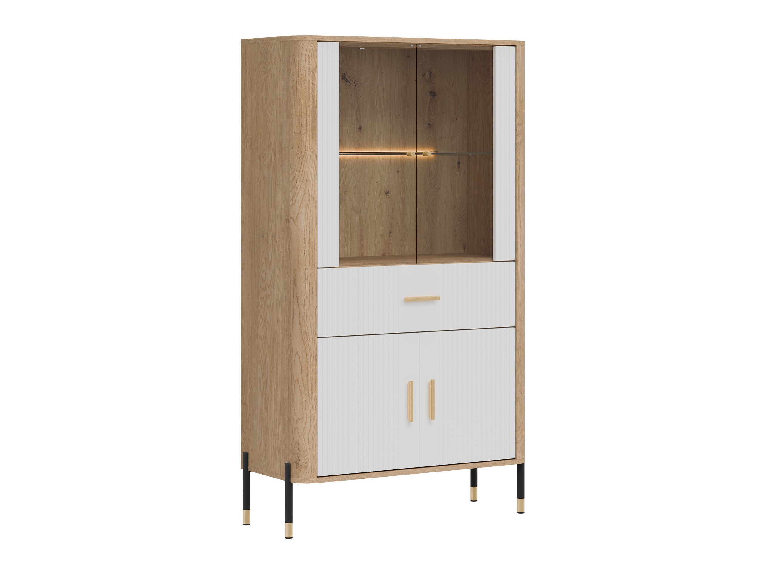Bókahilla Flosora 125 (Hvítur)