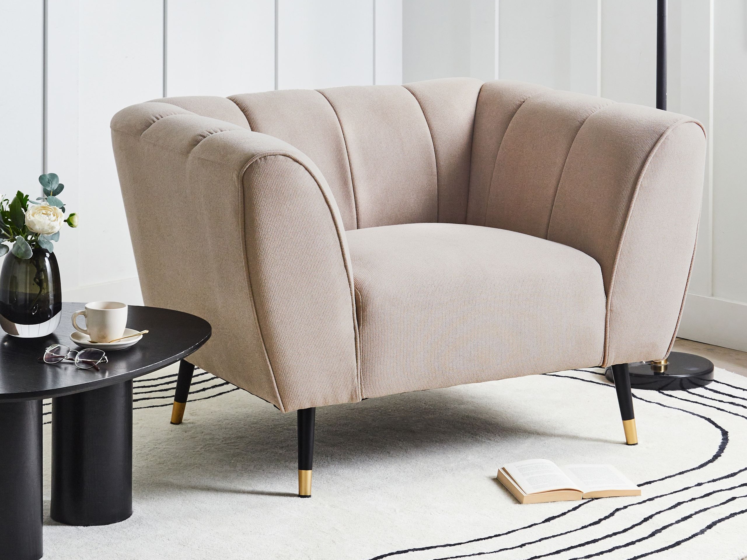 Hægindastóll Berwyn 2806 (Taupe)