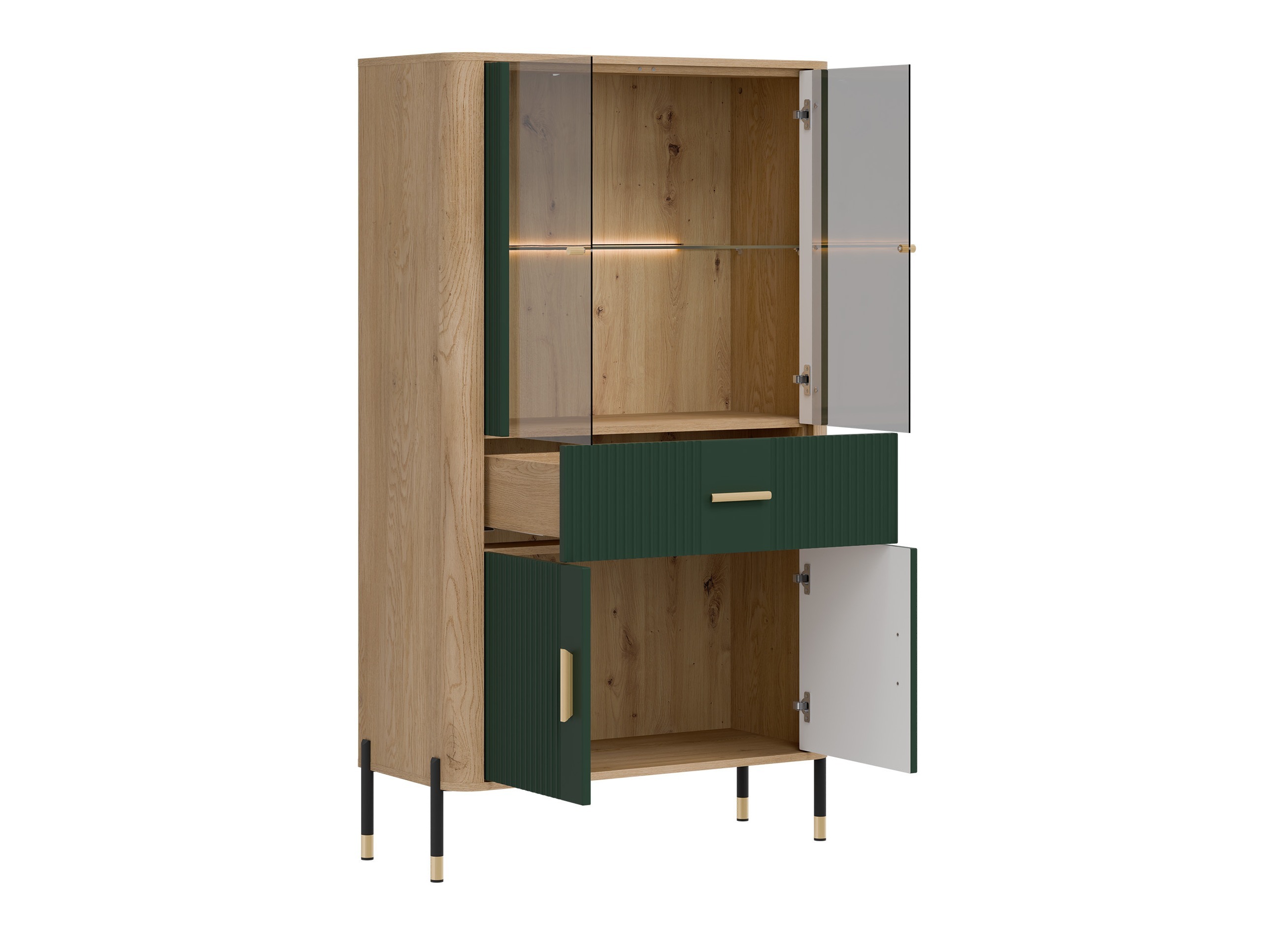 Stofusett Flosora 147 (Grænn)