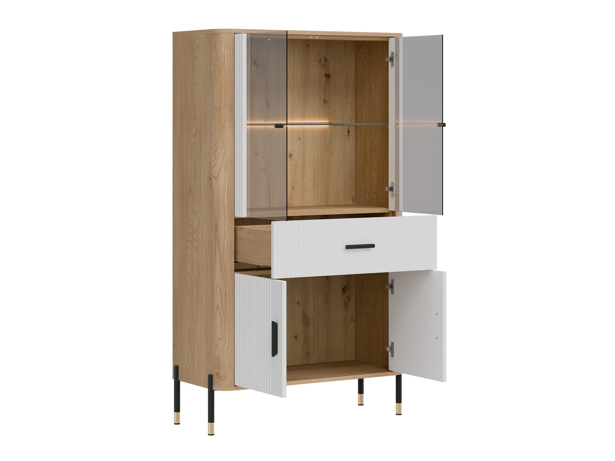 Stofusett Flosora 147 (Hvítur)