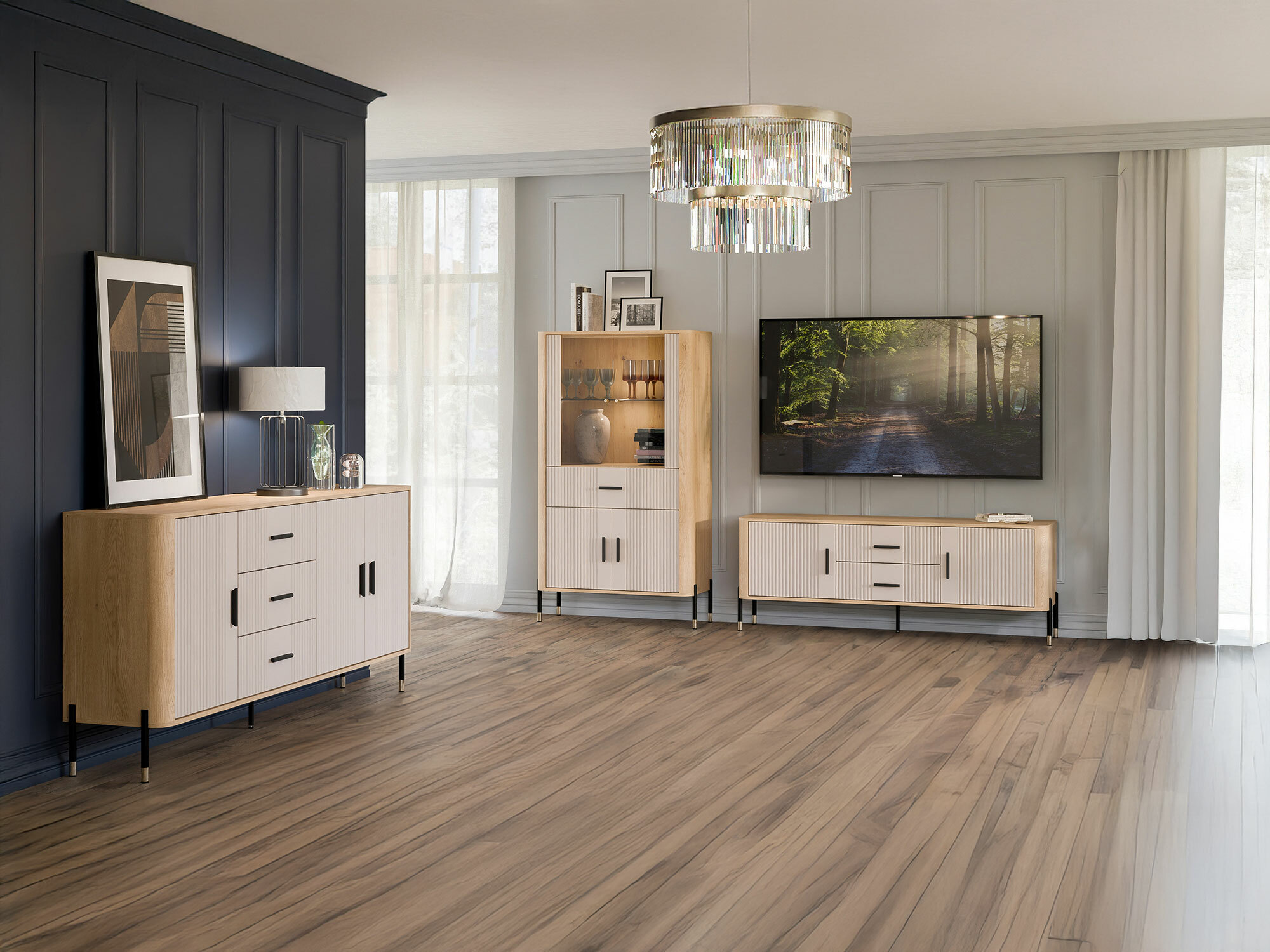 Stofusett Flosora 147 (Kasmír)