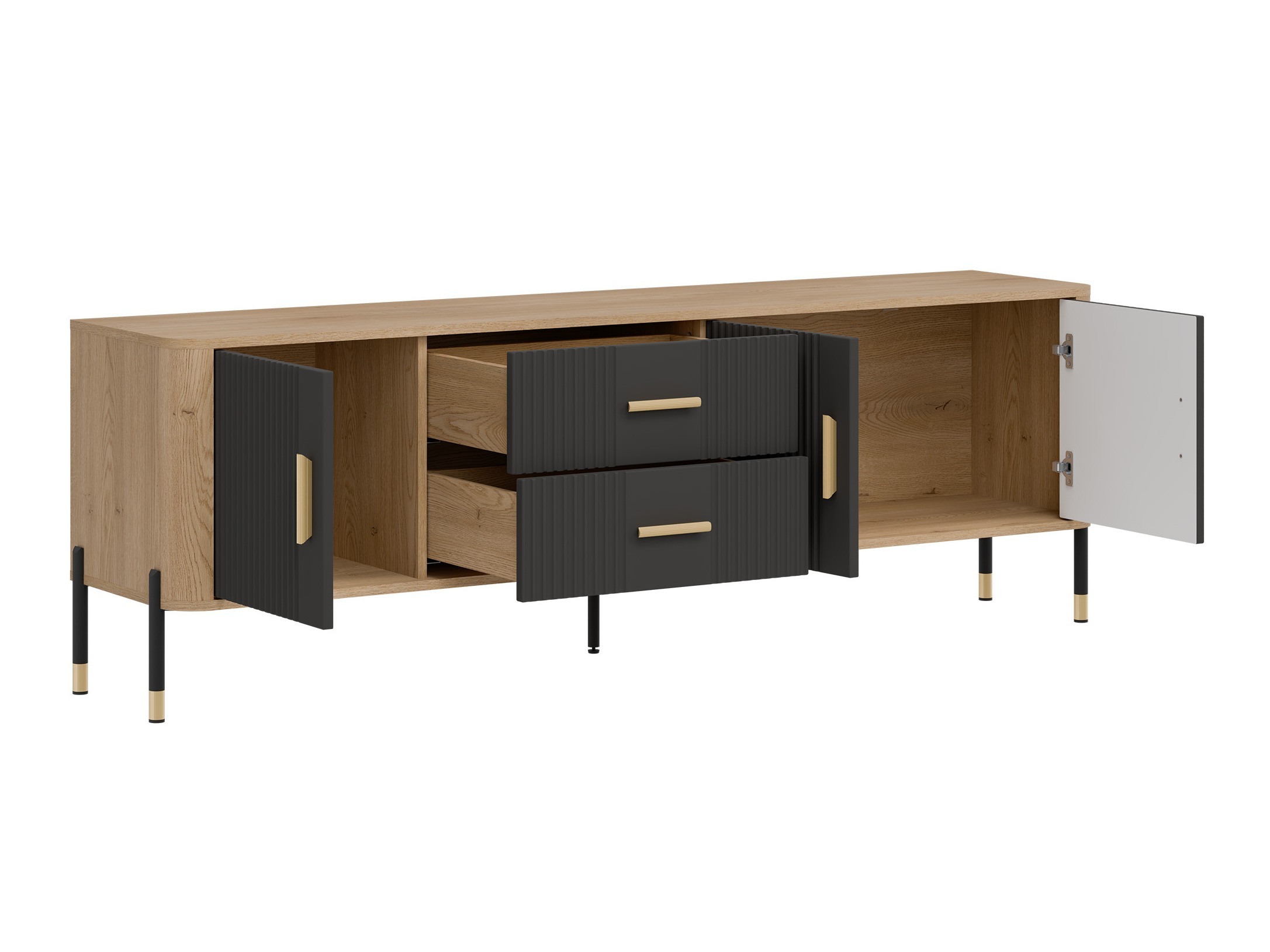 Stofusett Flosora 148 (Antrasít)