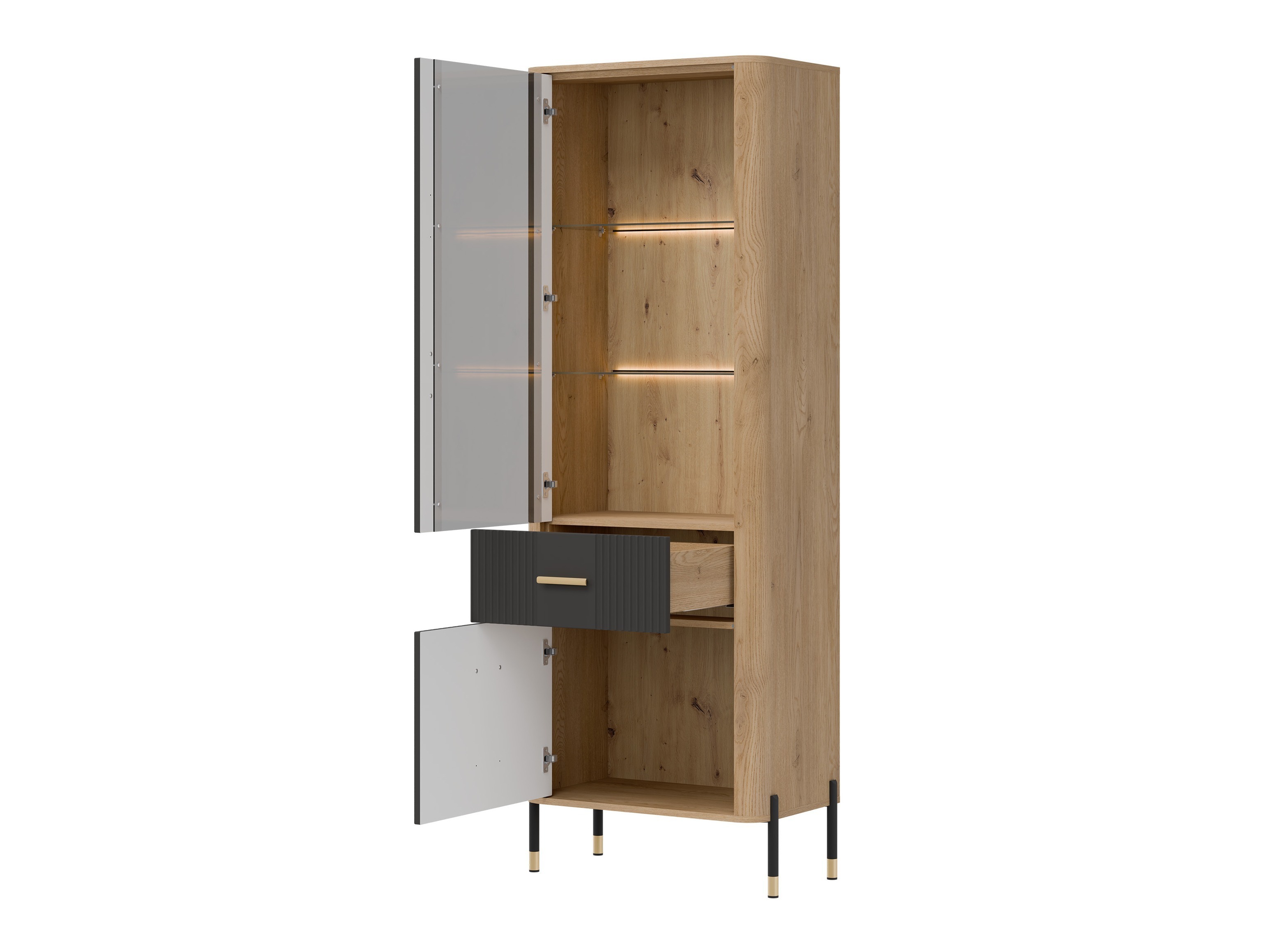 Stofusett Flosora 148 (Antrasít)