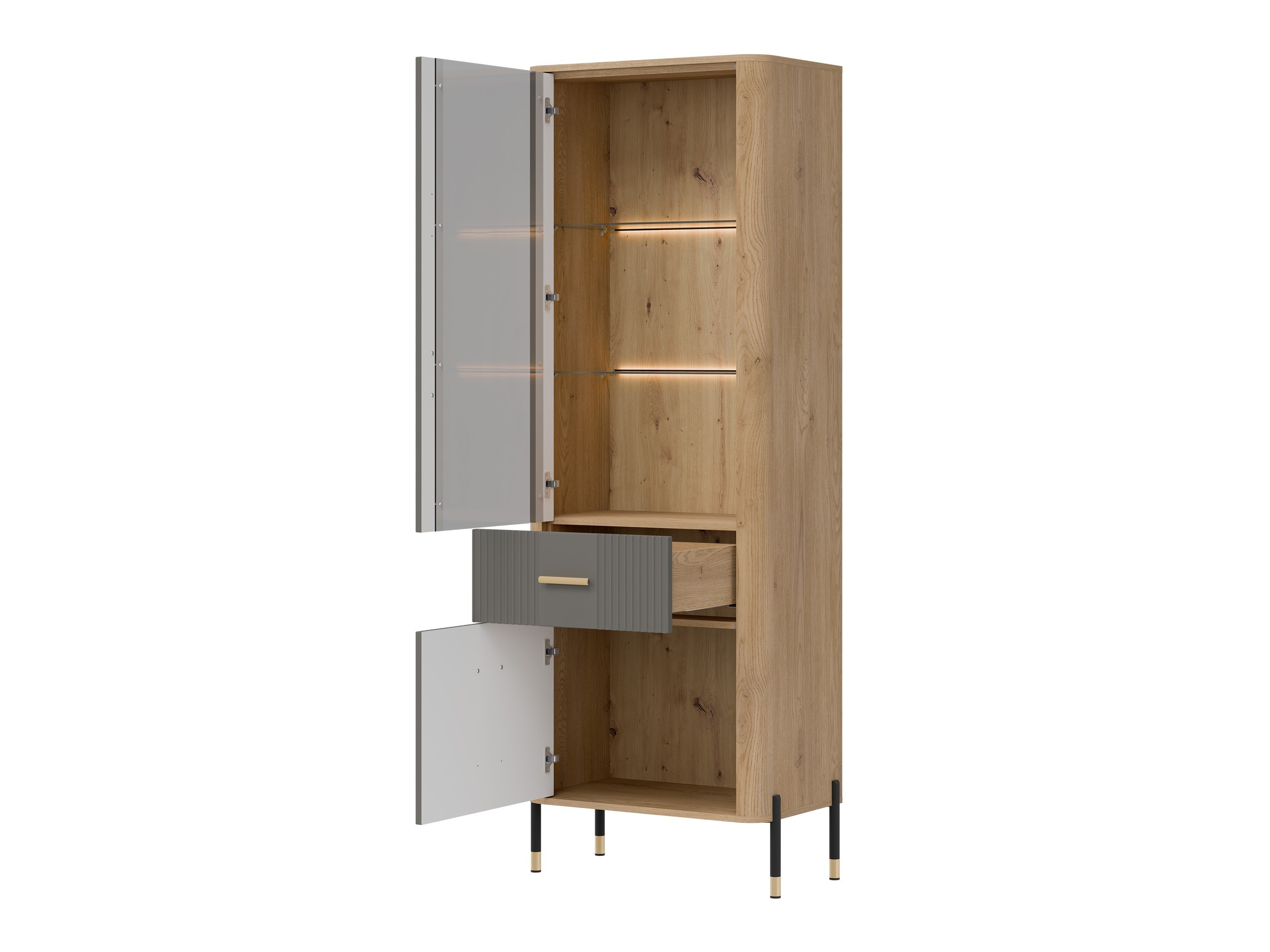 Stofusett Flosora 148 (Grár)