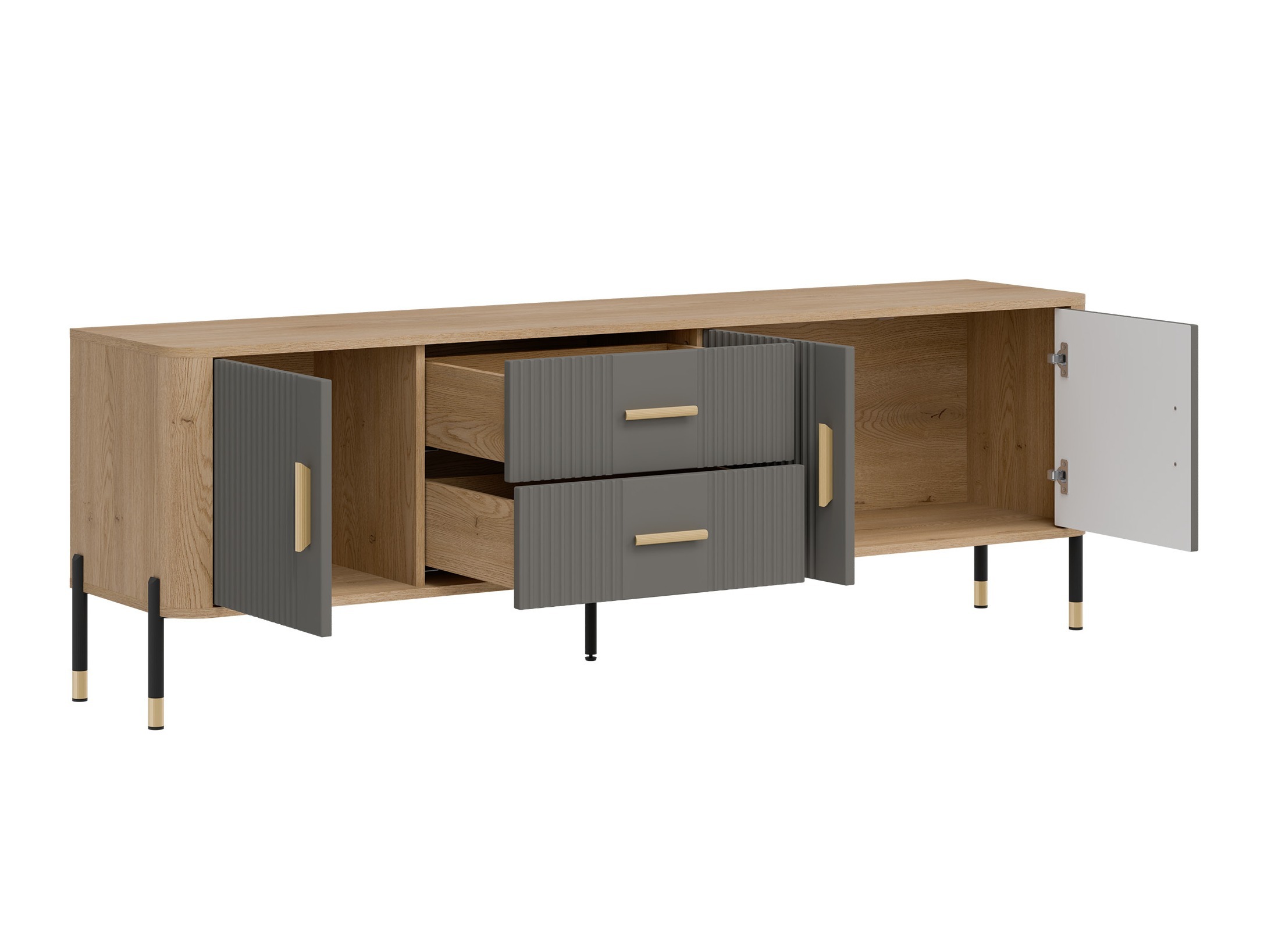 Stofusett Flosora 148 (Grár)