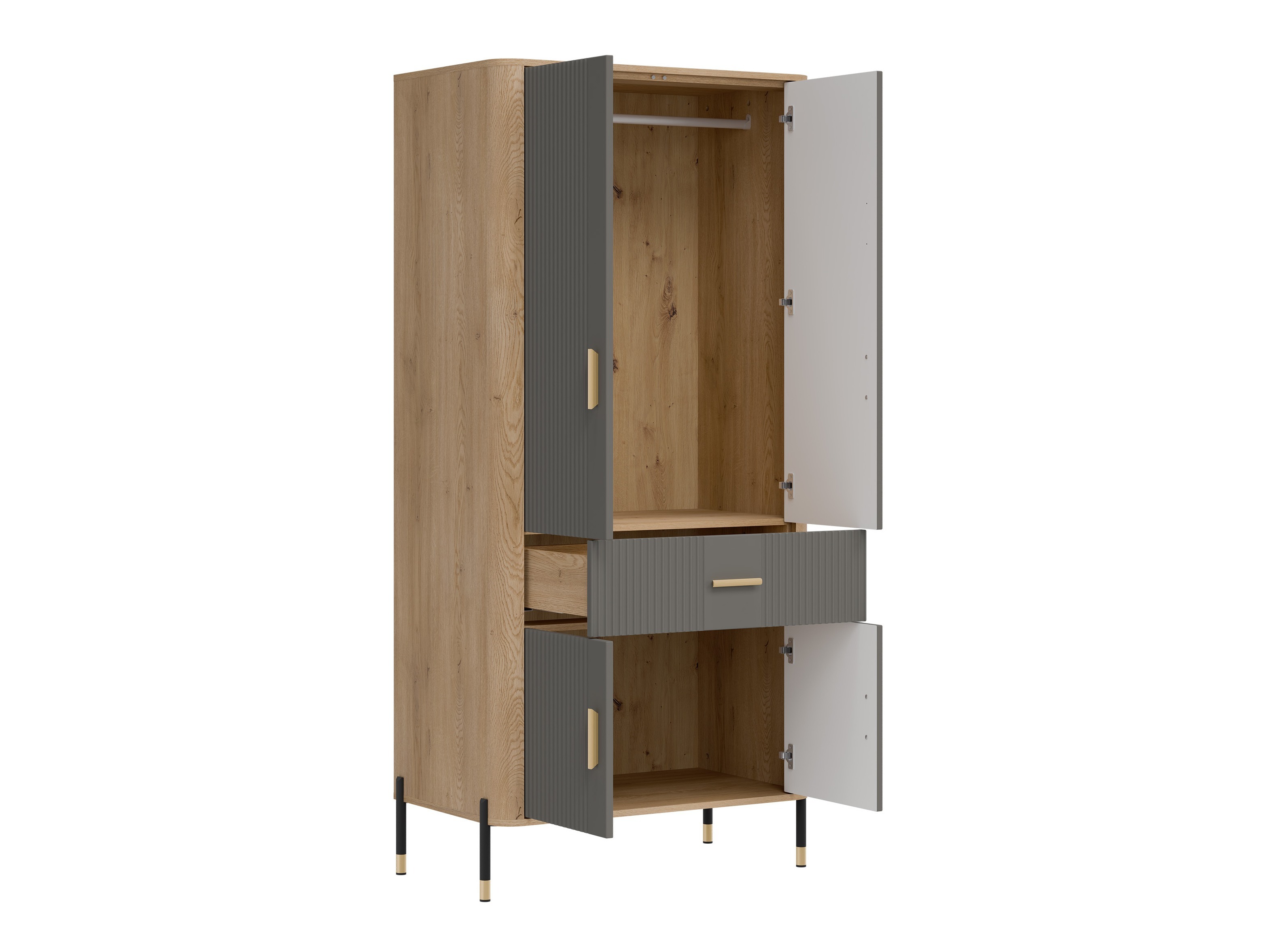 Stofusett Flosora 149 (Grár)