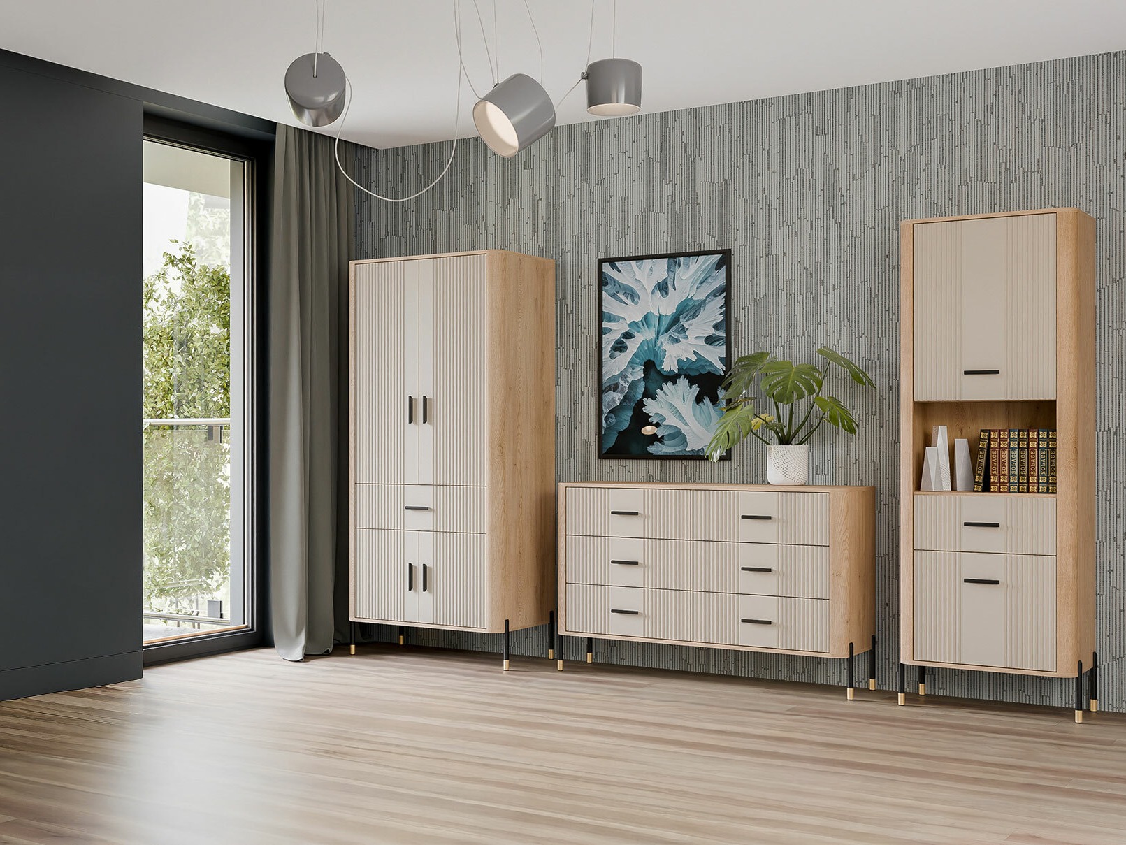 Stofusett Flosora 149 (Kasmír)