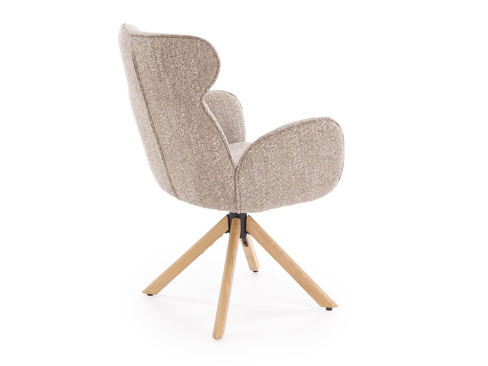 Stóll Houston 2041 (Beige + Ljós viður)