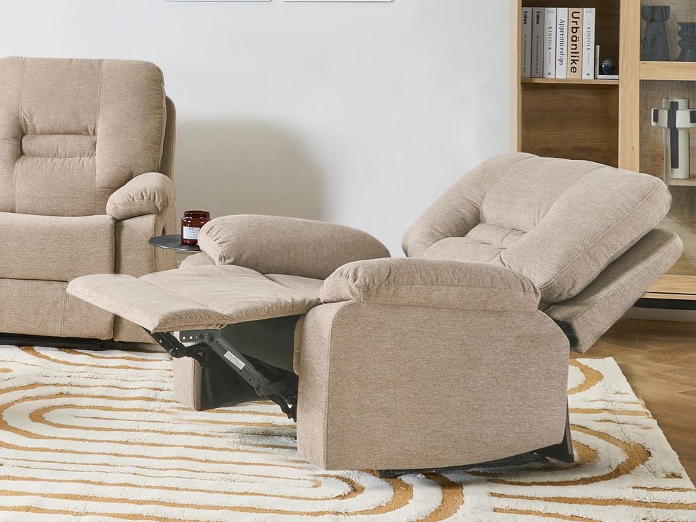 Stillanlegur hægindastóll Tivlira 109 (Beige)