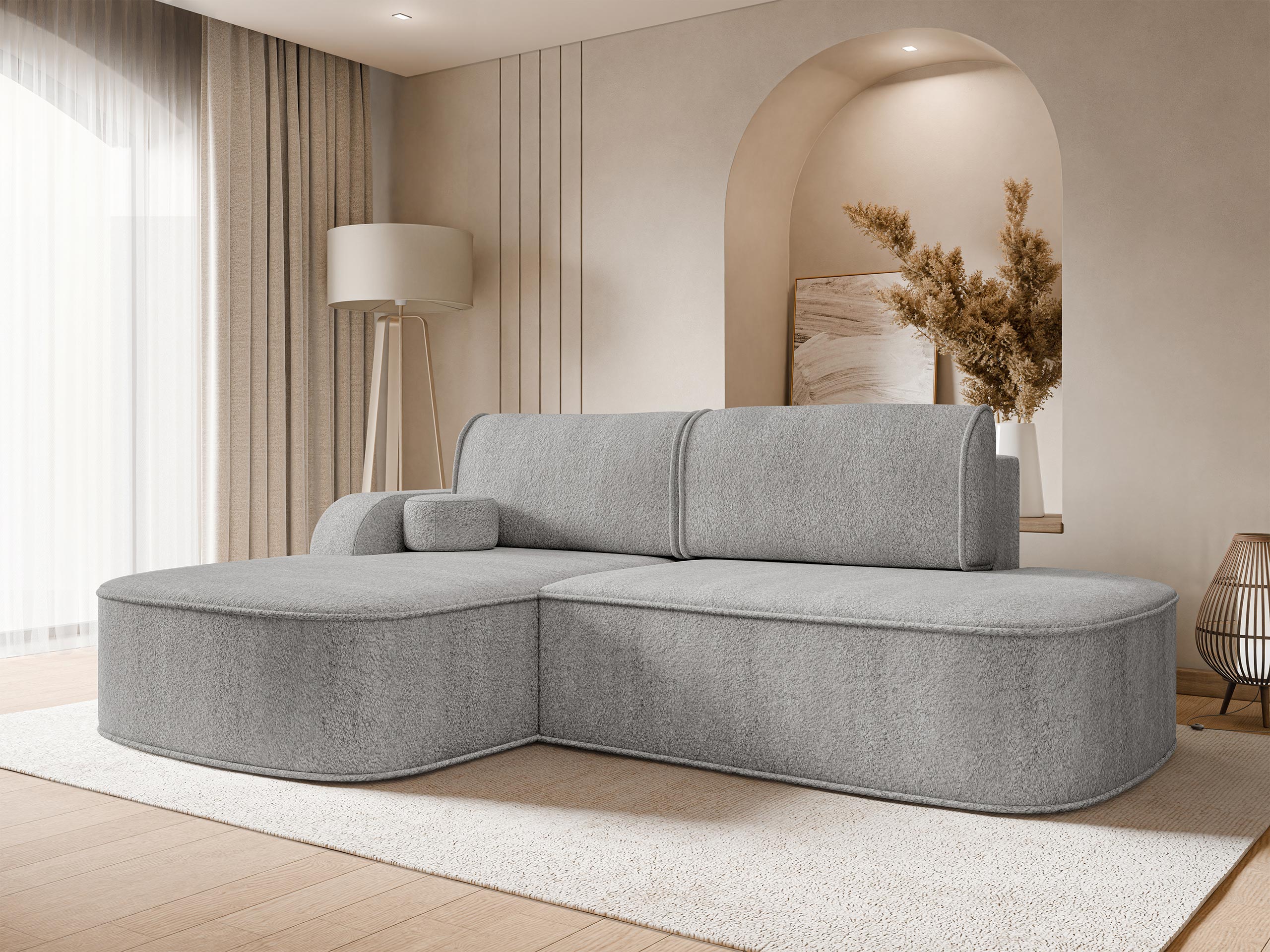Horn­sófi Comfivo Sensus (Coral 75)