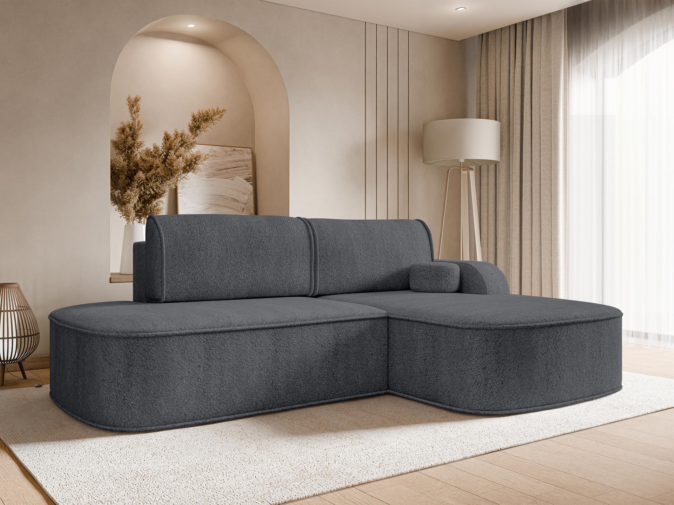 Horn­sófi Comfivo Sensus (Coral 80)
