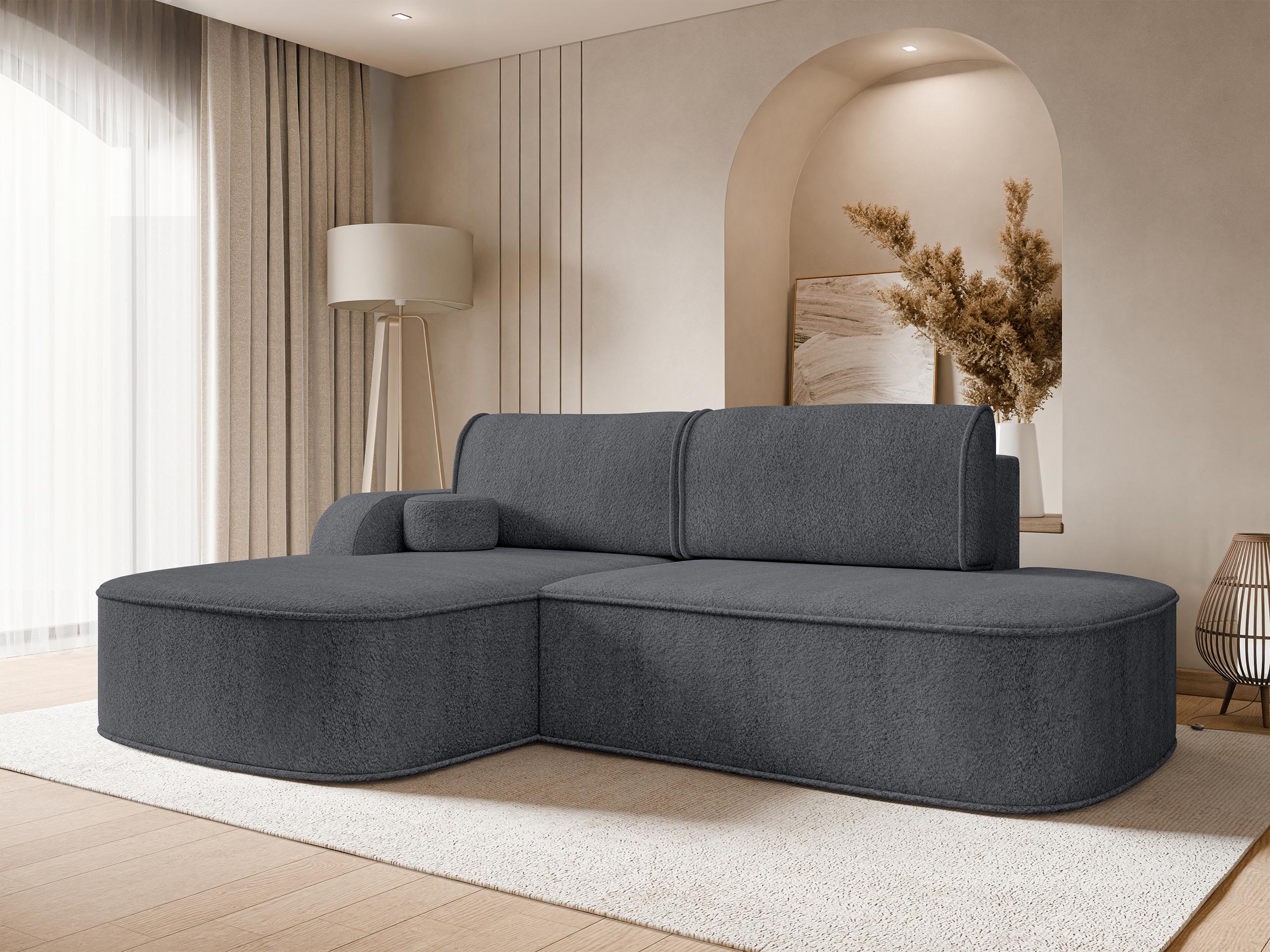 Horn­sófi Comfivo Sensus (Coral 80)