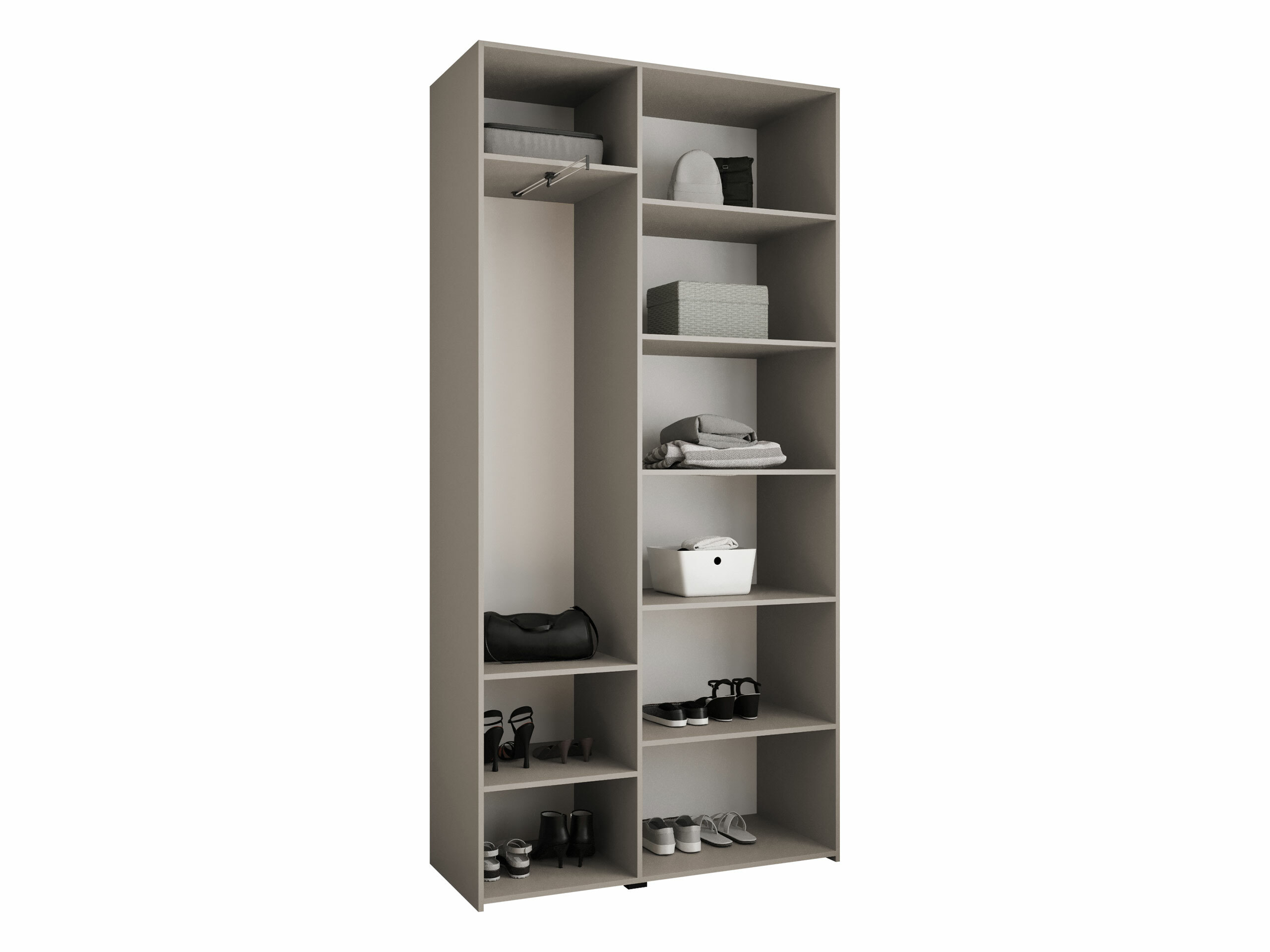 Fataskápur Hartford 573 (Hvítur)