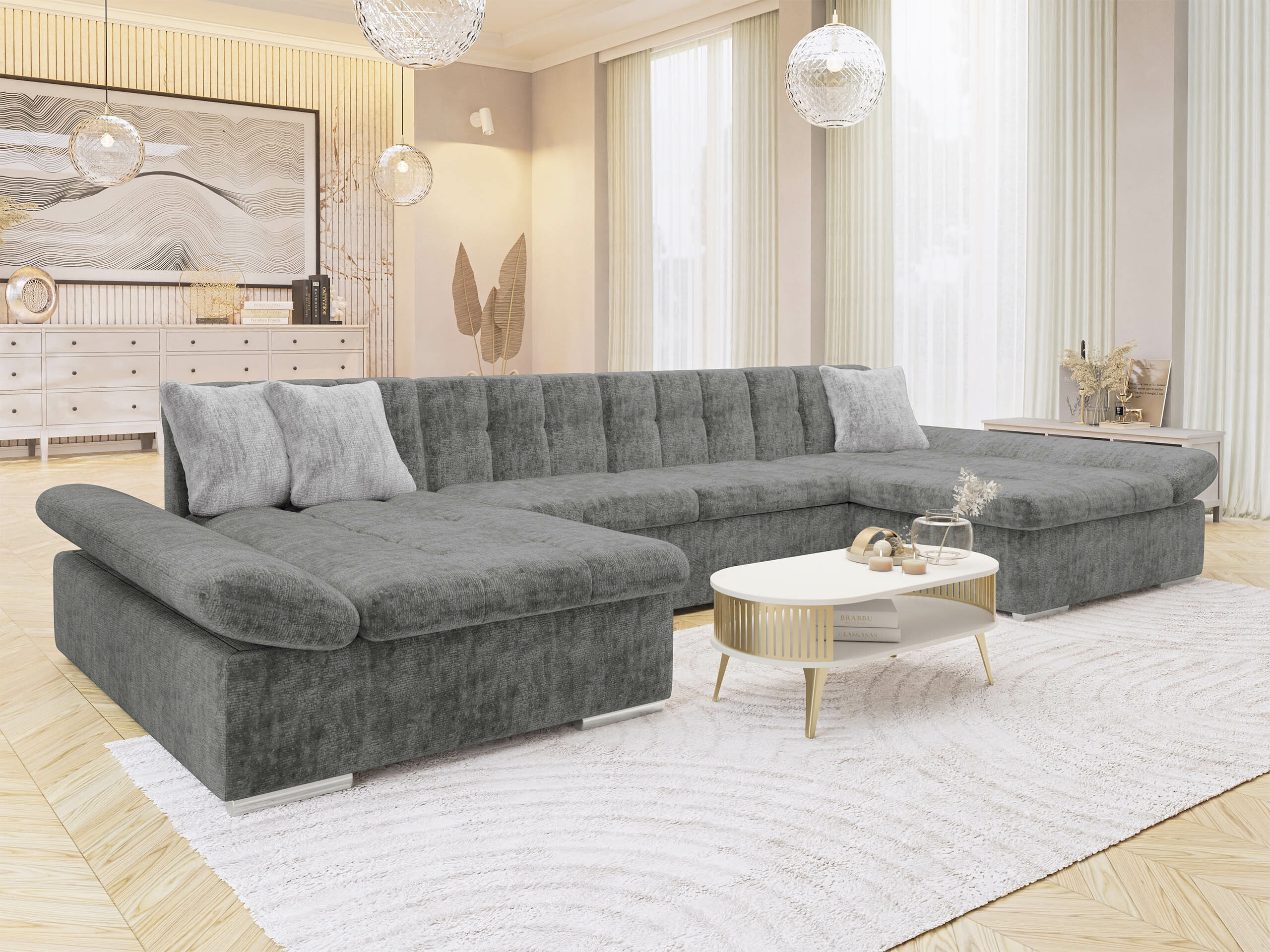 Horn­sófi Comfivo Ficus II (Miu 2058 + Miu 2059)