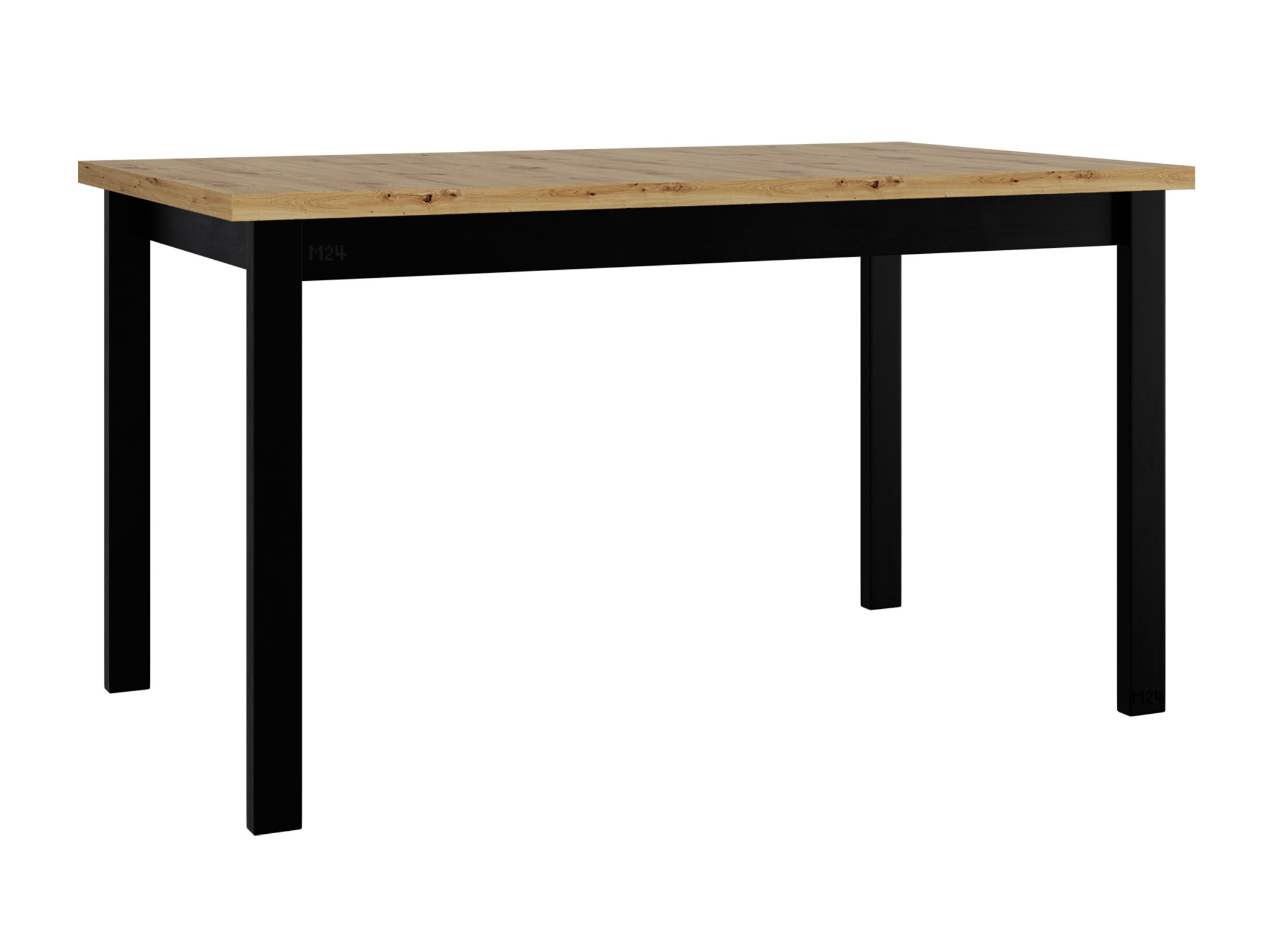 Borð Victorville 377 (Artisan-eik + Svartur)