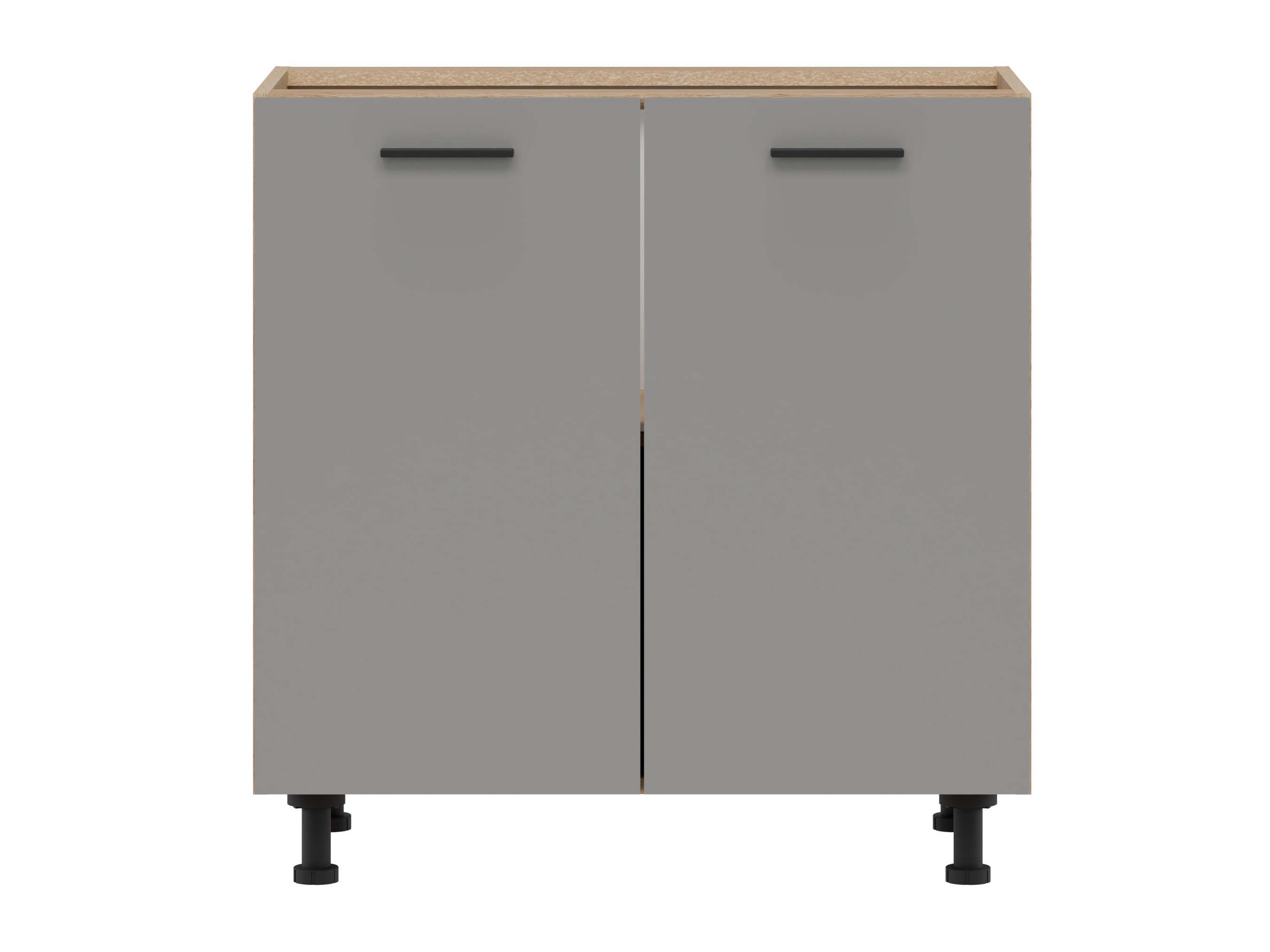Skápaeining með hurðum Ati Grey 109