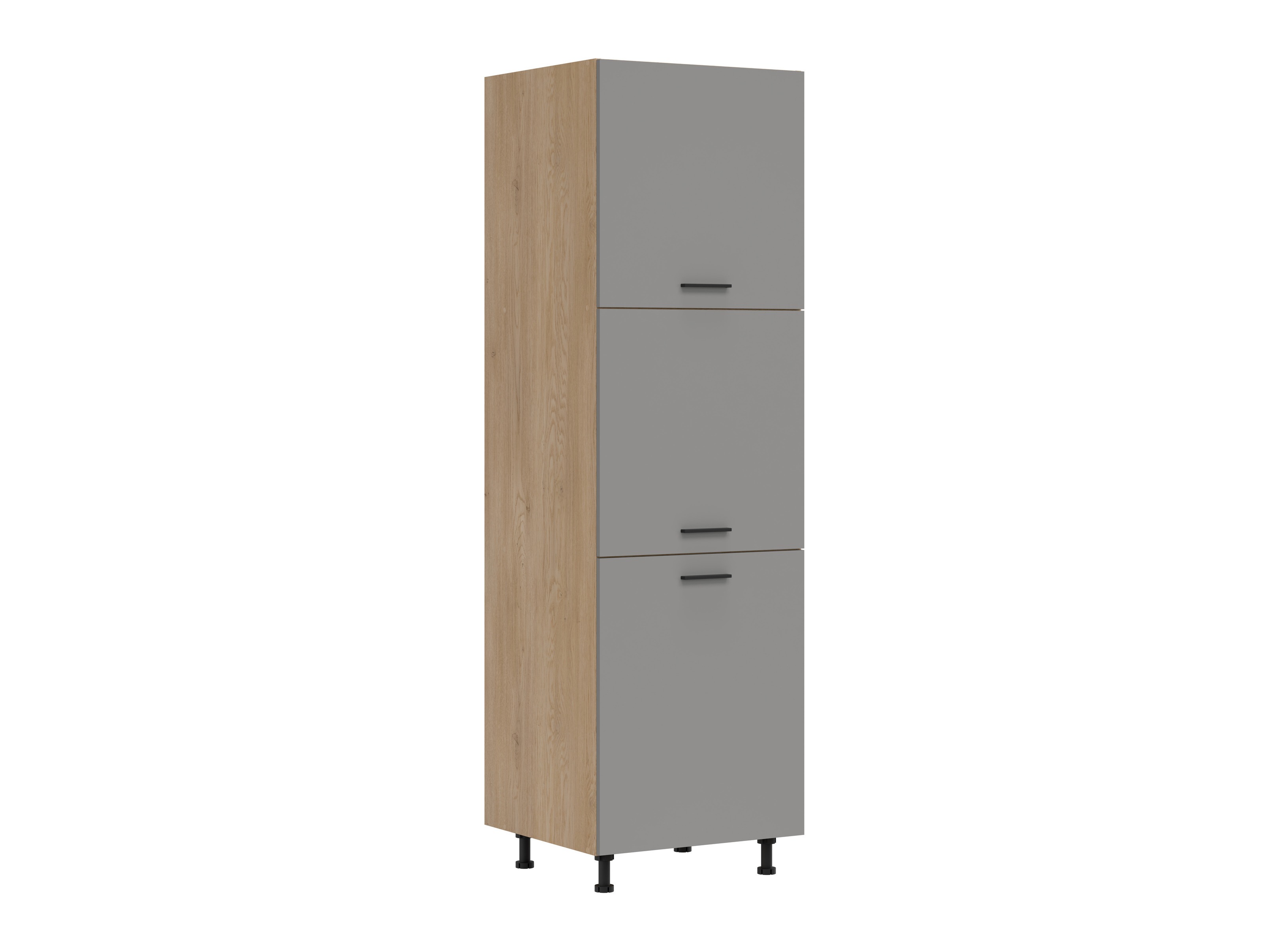Skápaeining með hurðum Ati Grey 114