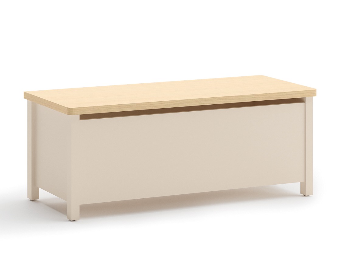 Geymslukassi Romelbo 143 (Beige + Eik)