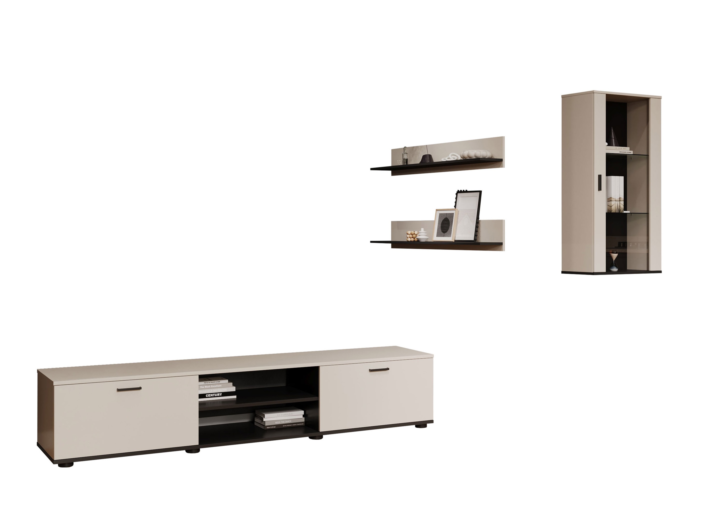 Stofusett Tornola 113 (Kasmír + Svartur)