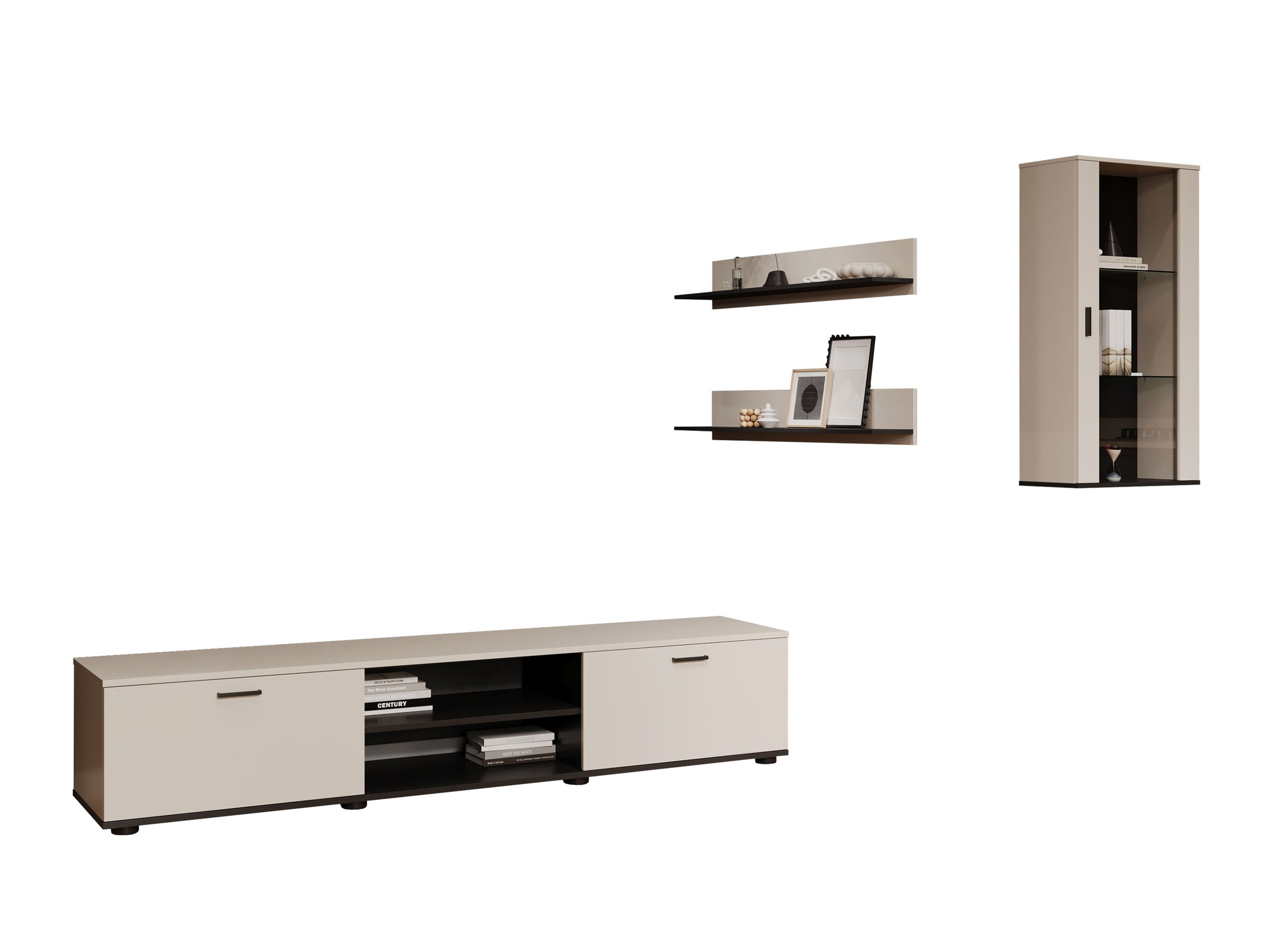 Stofusett Tornola 113 (Kasmír + Svartur)
