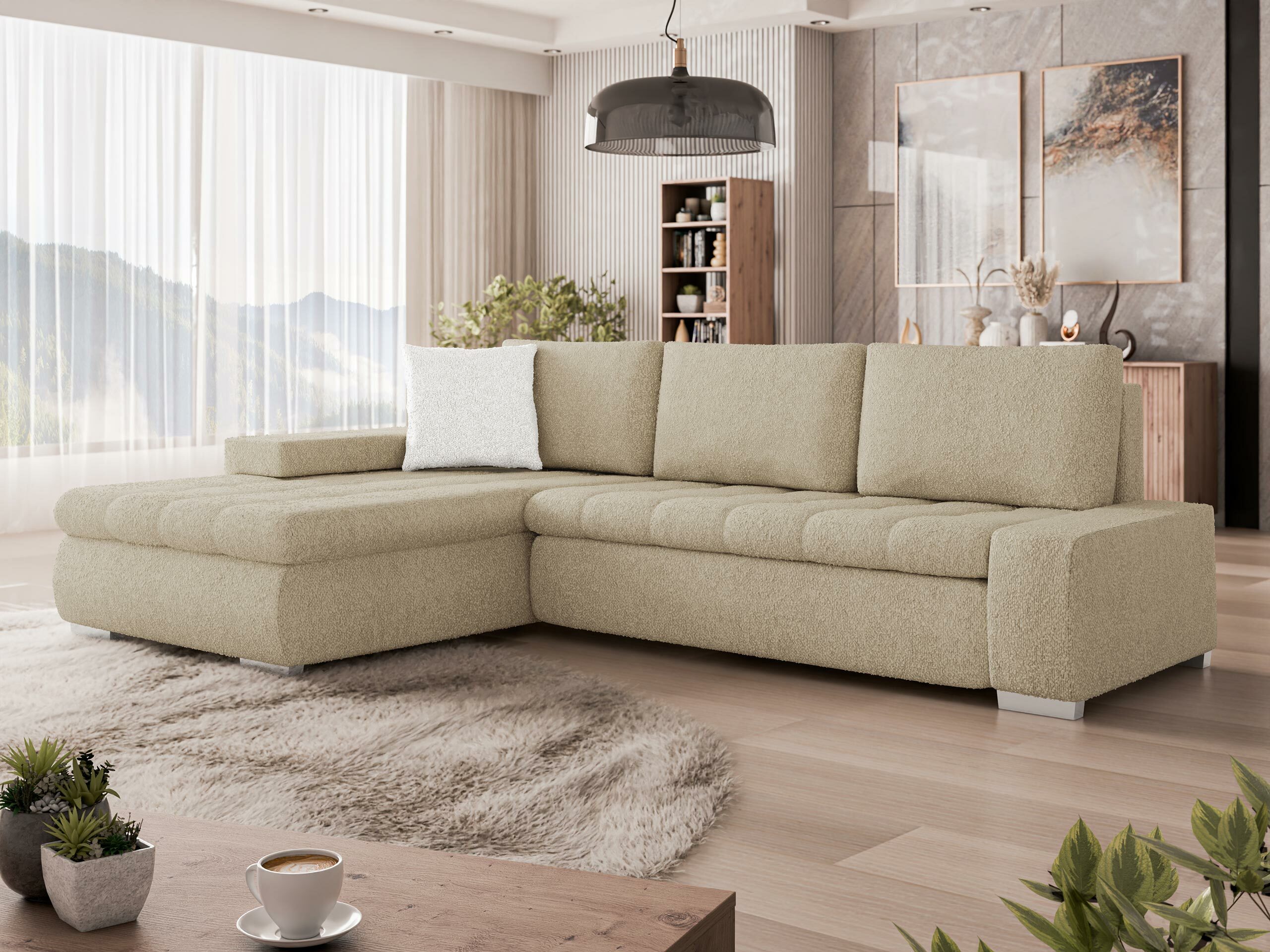 Horn­sófi Comfivo Nitor IV (Boucle Baloo 2074 + Boucle Baloo 2073)