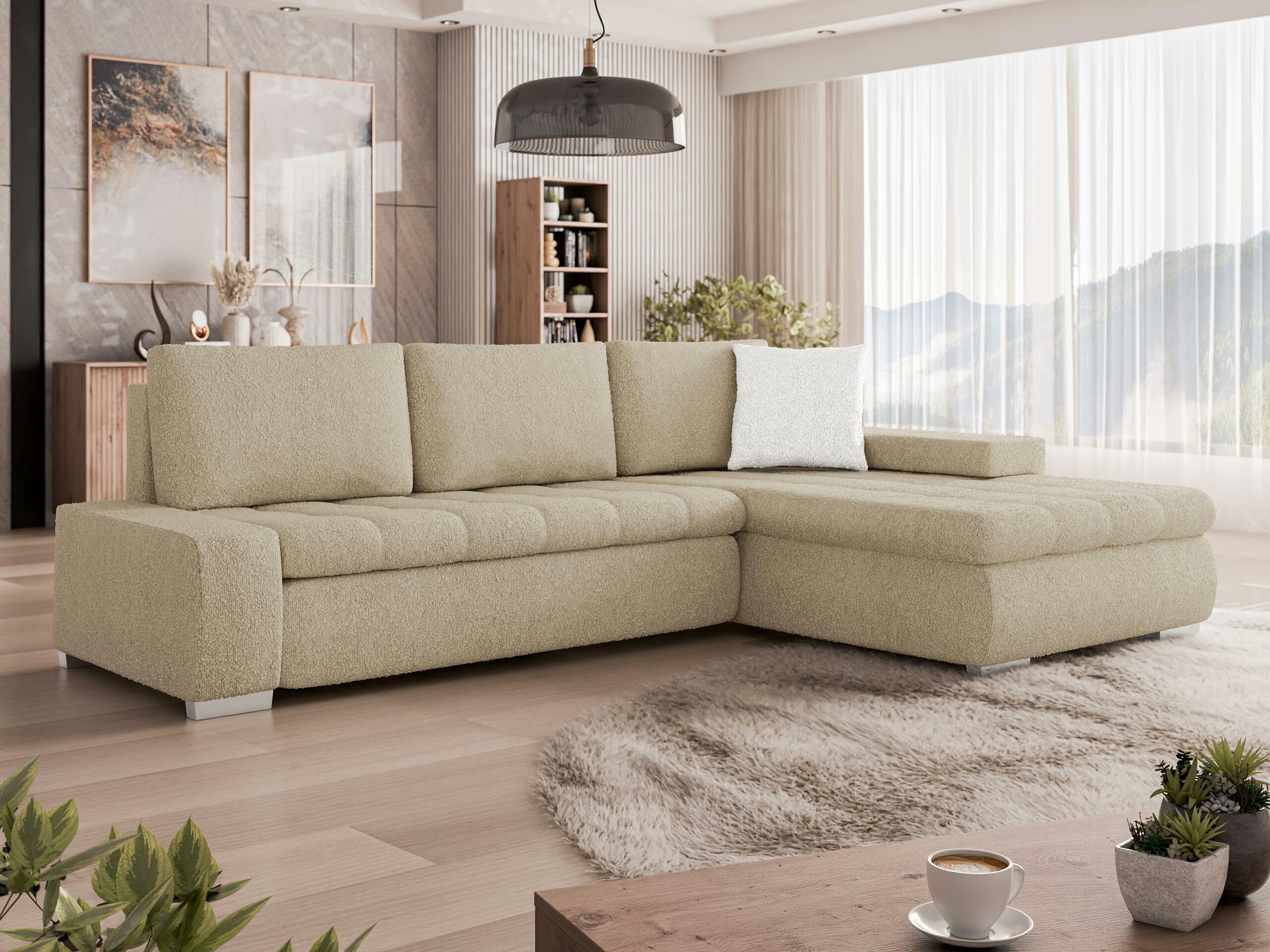 Horn­sófi Comfivo Nitor IV (Boucle Baloo 2074 + Boucle Baloo 2073)