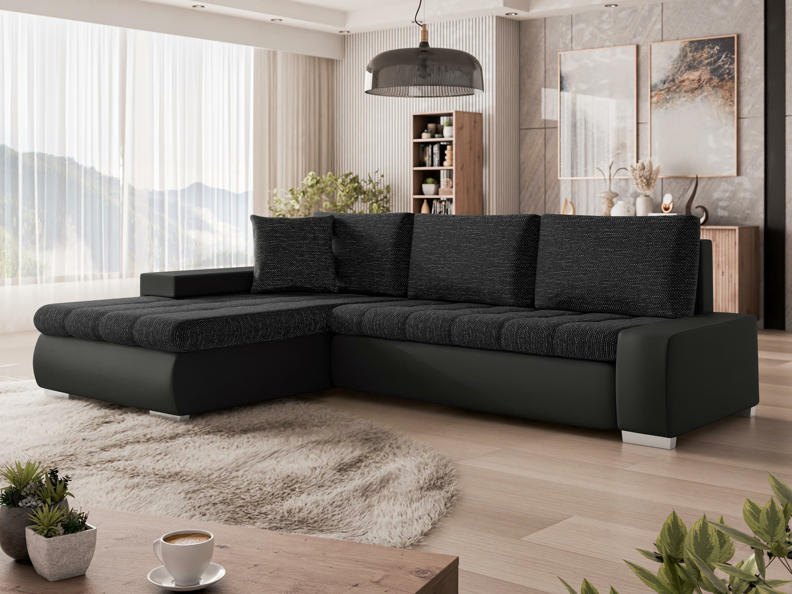 Horn­sófi Comfivo Nitor (Soft 011 + Lawa 06)