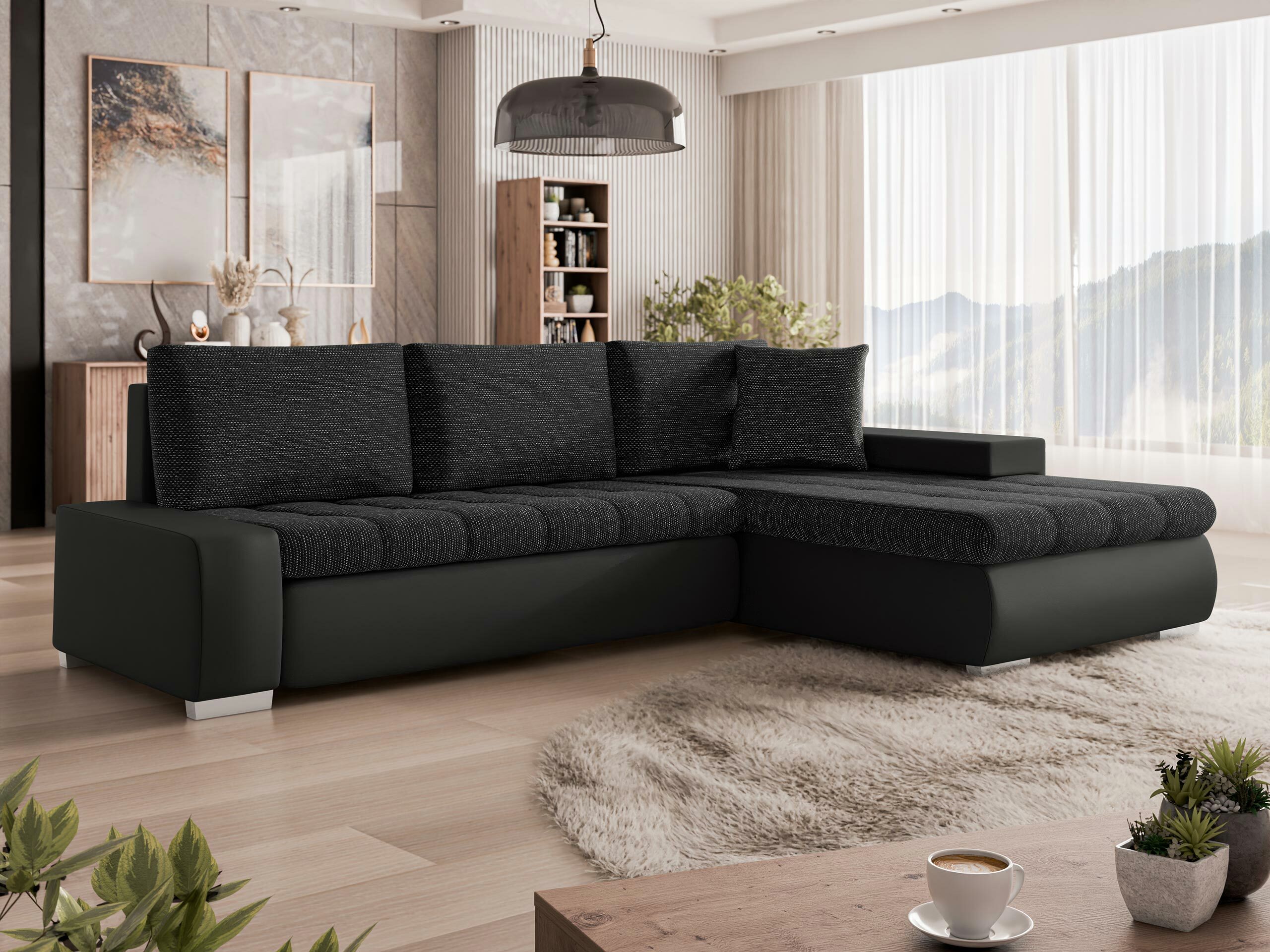Horn­sófi Comfivo Nitor (Soft 011 + Lawa 06)