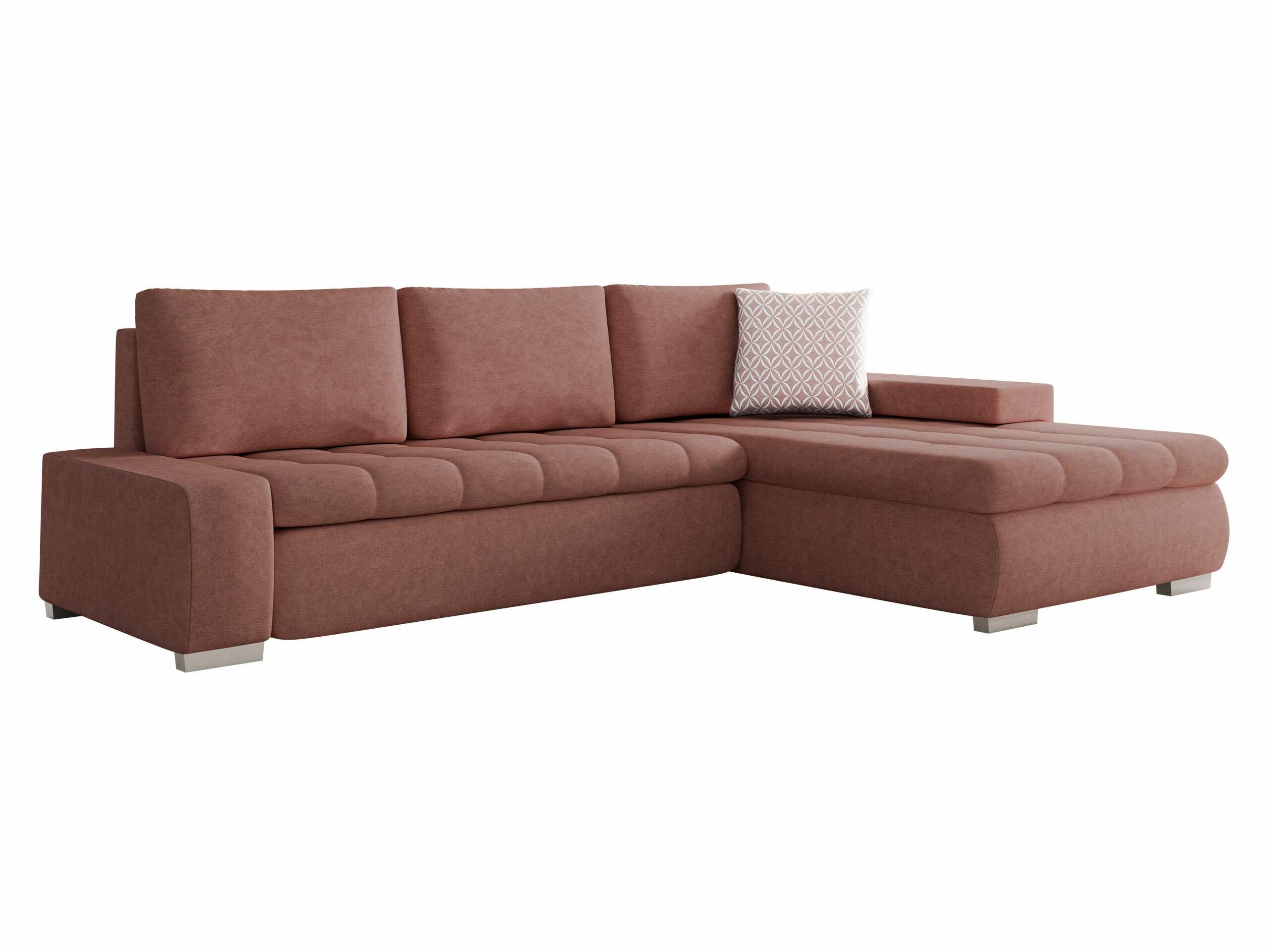 Horn­sófi Comfivo Nitor (Uttario Velvet 2955 + Evo 28)