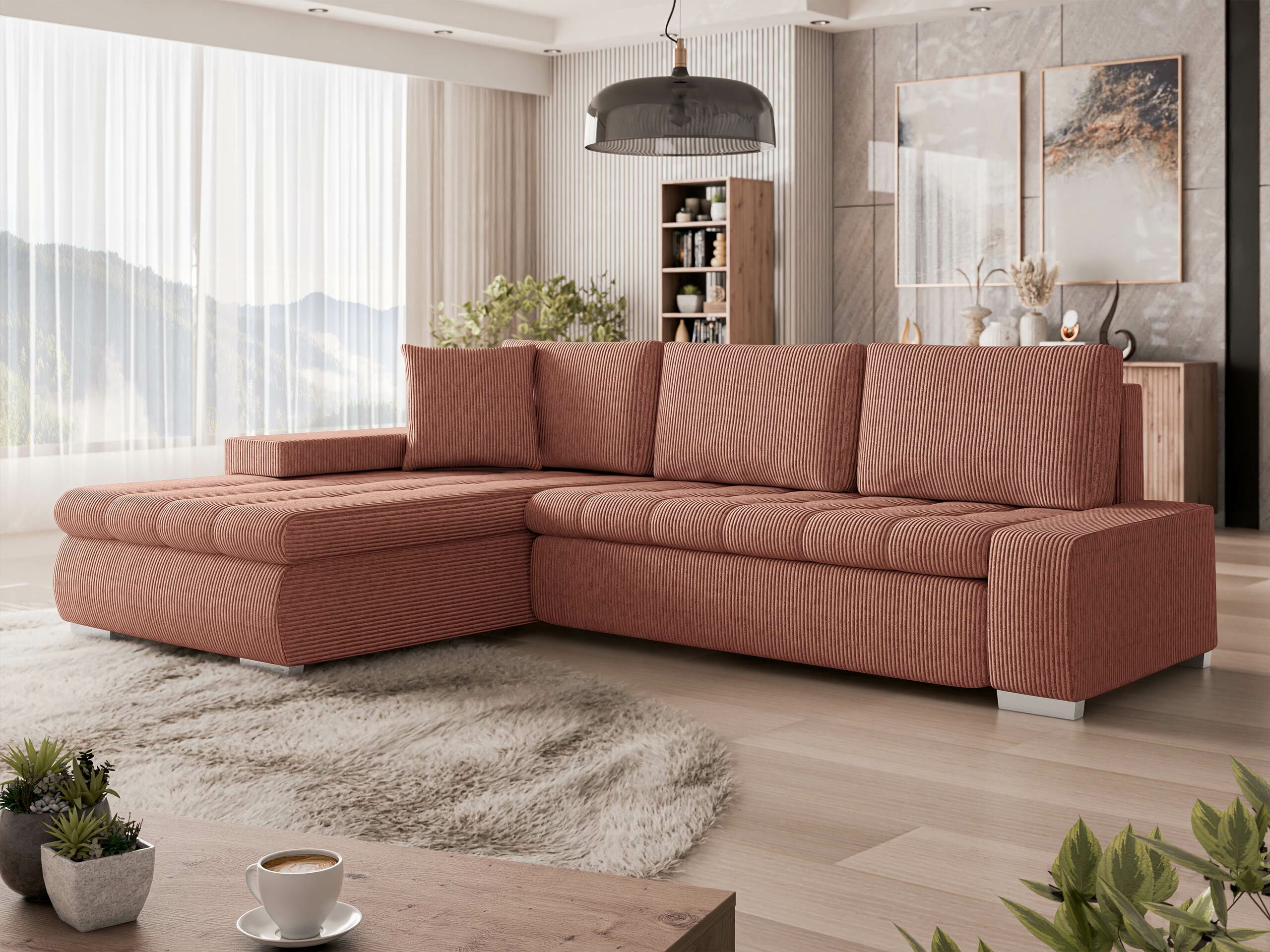 Horn­sófi Comfivo Nitor (Uttario Velvet 2955 + Evo 28)