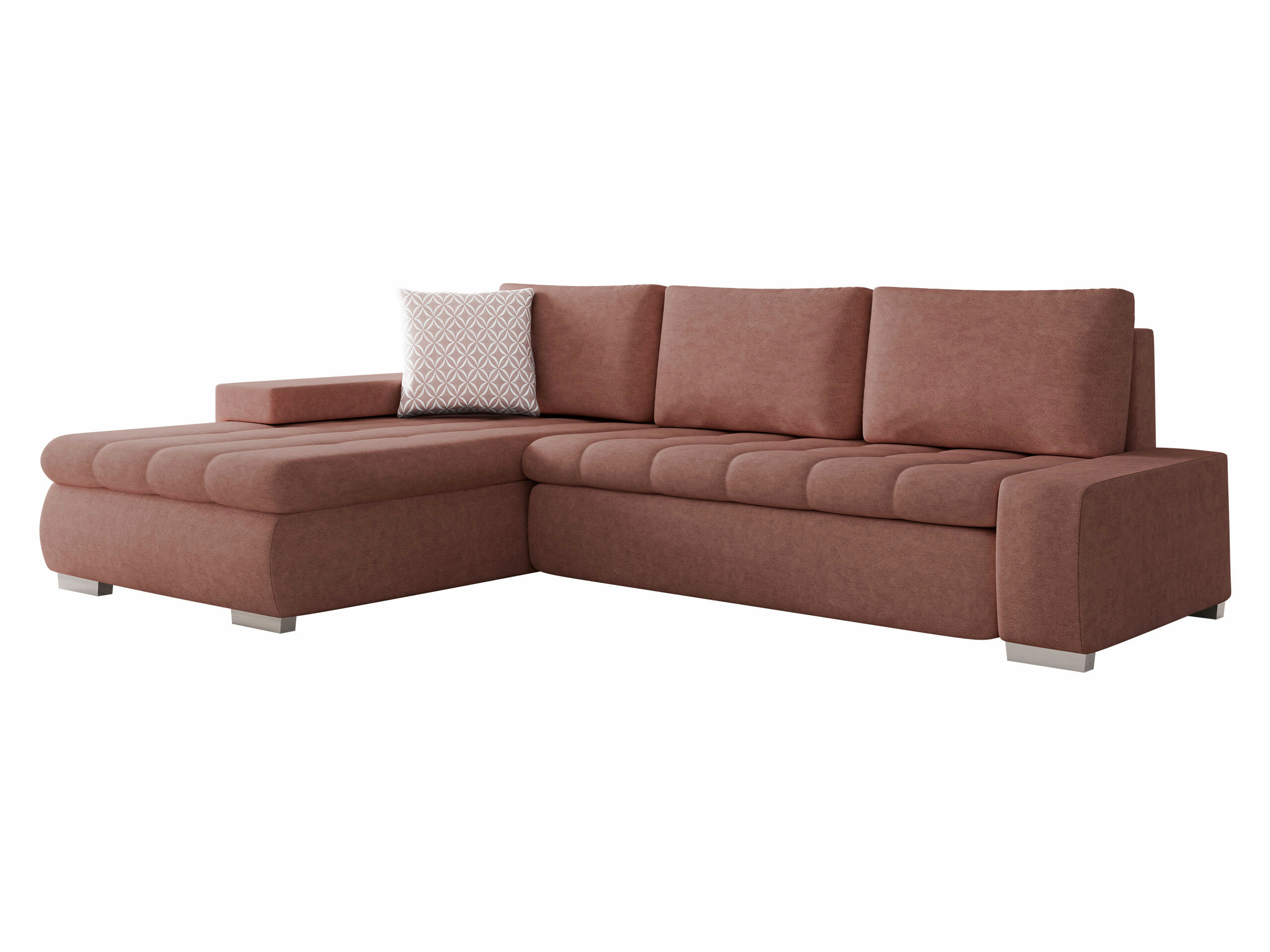 Horn­sófi Comfivo Nitor (Uttario Velvet 2955 + Evo 28)