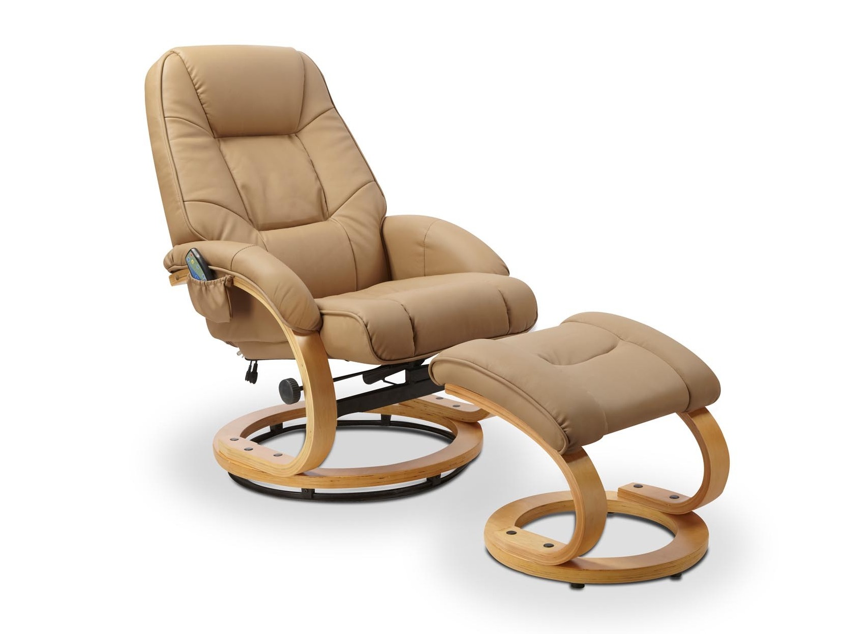 Stillanlegur hægindastóll Houston 573 (Beige)
