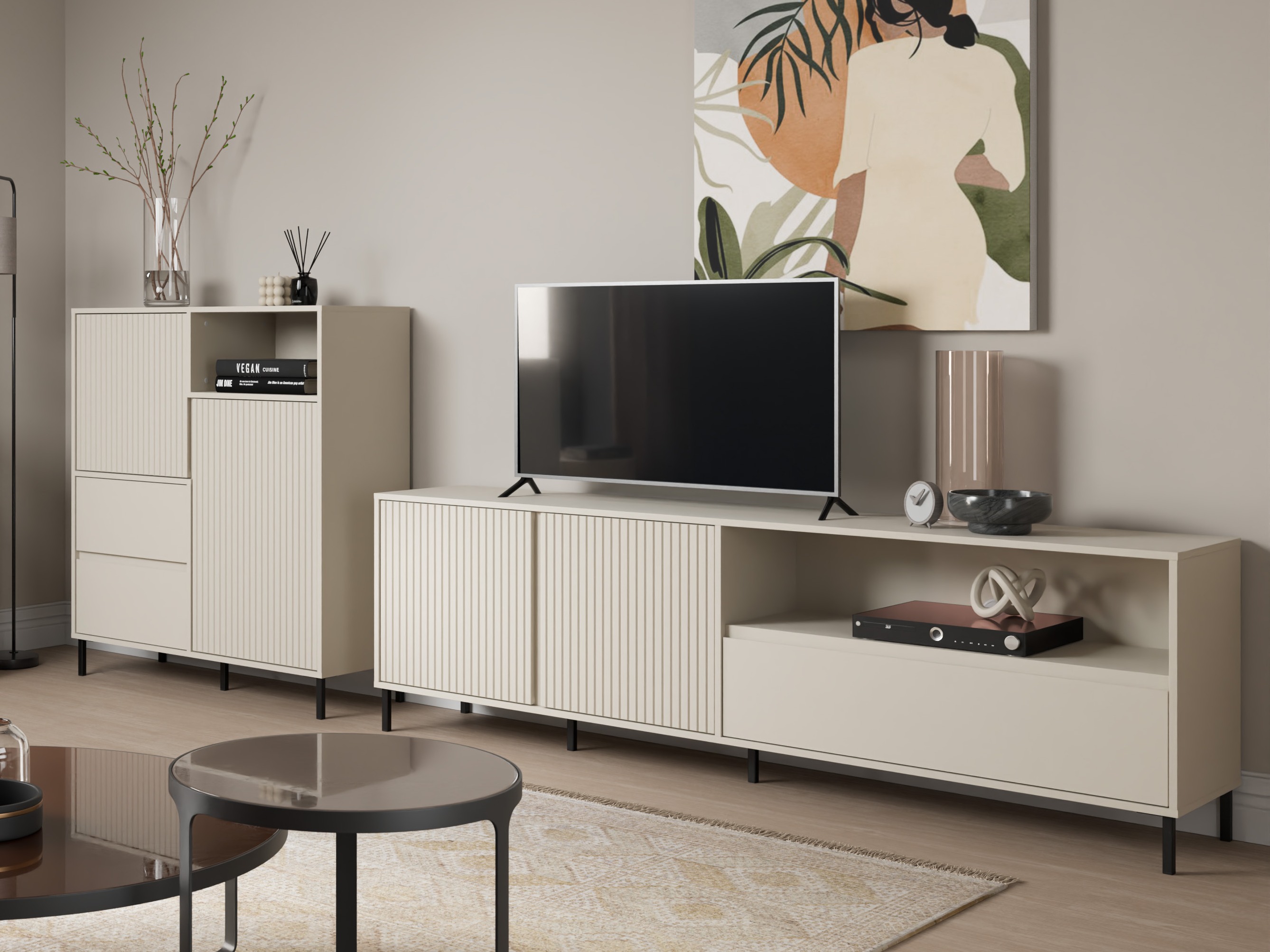 Stofusett Ruvrevi 105 (Kasmír)
