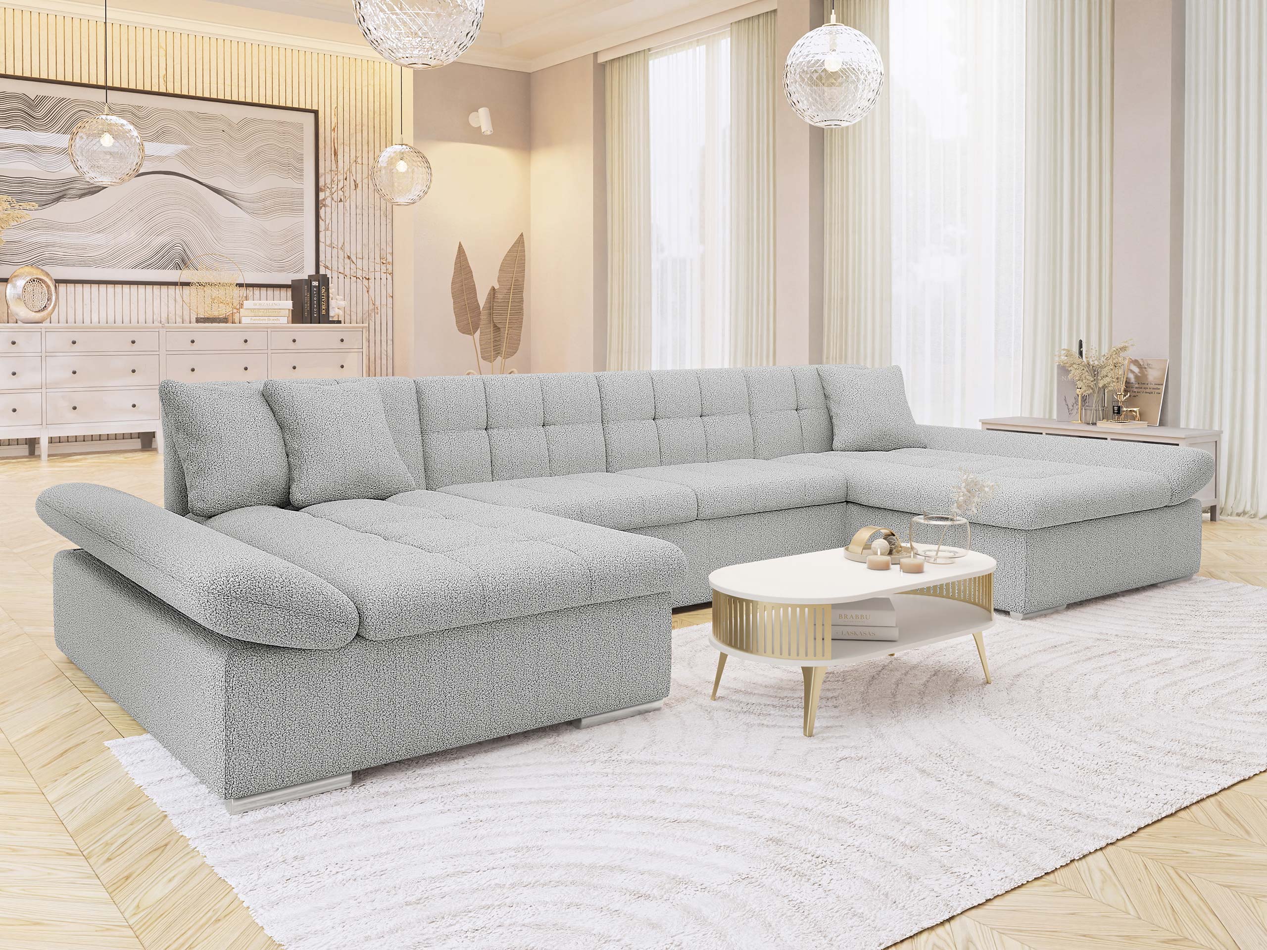 Horn­sófi Comfivo Ficus II (Manza 83)