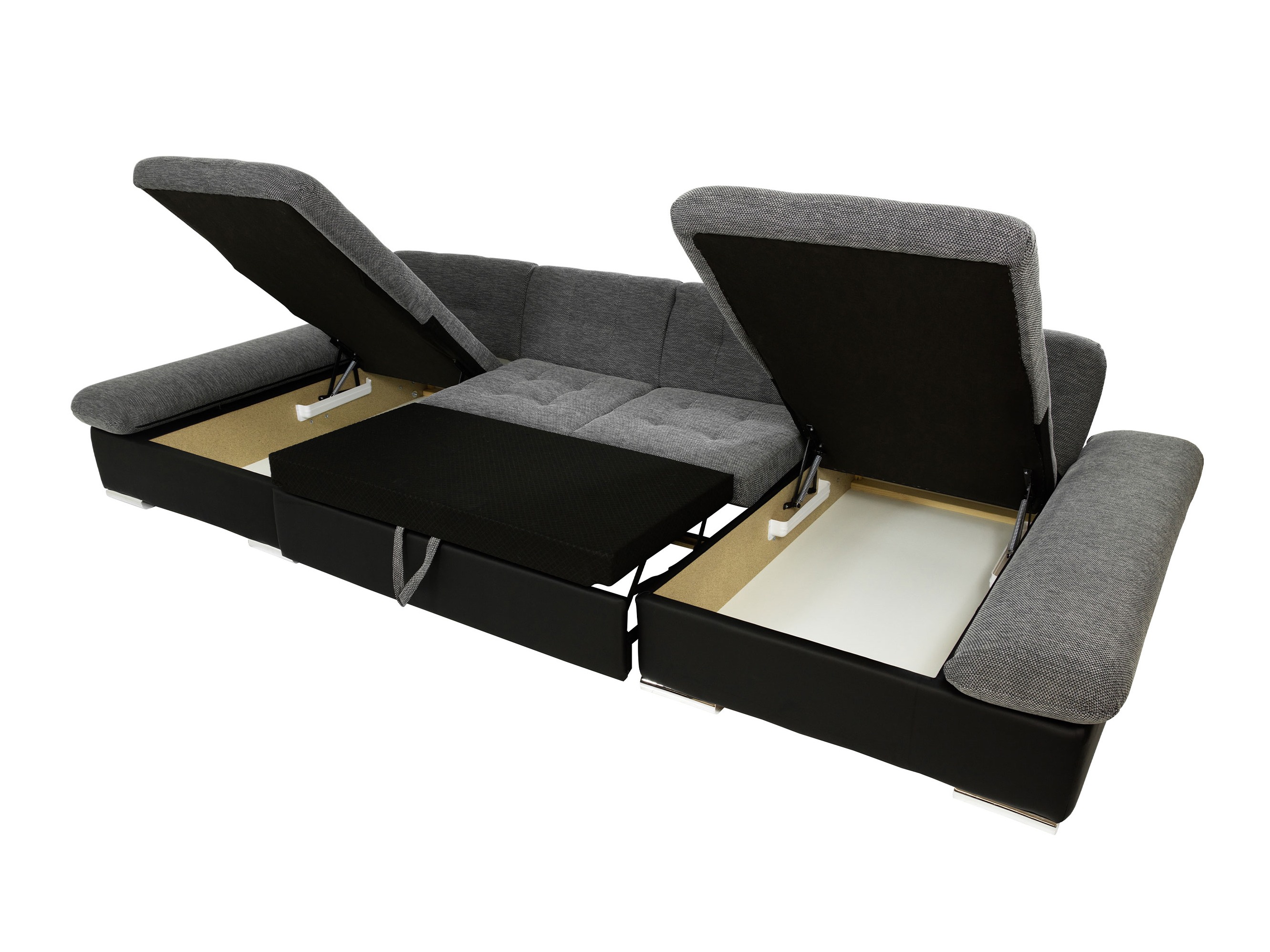 Horn­sófi Comfivo Ficus II (Maya 09 + Mokka 71)