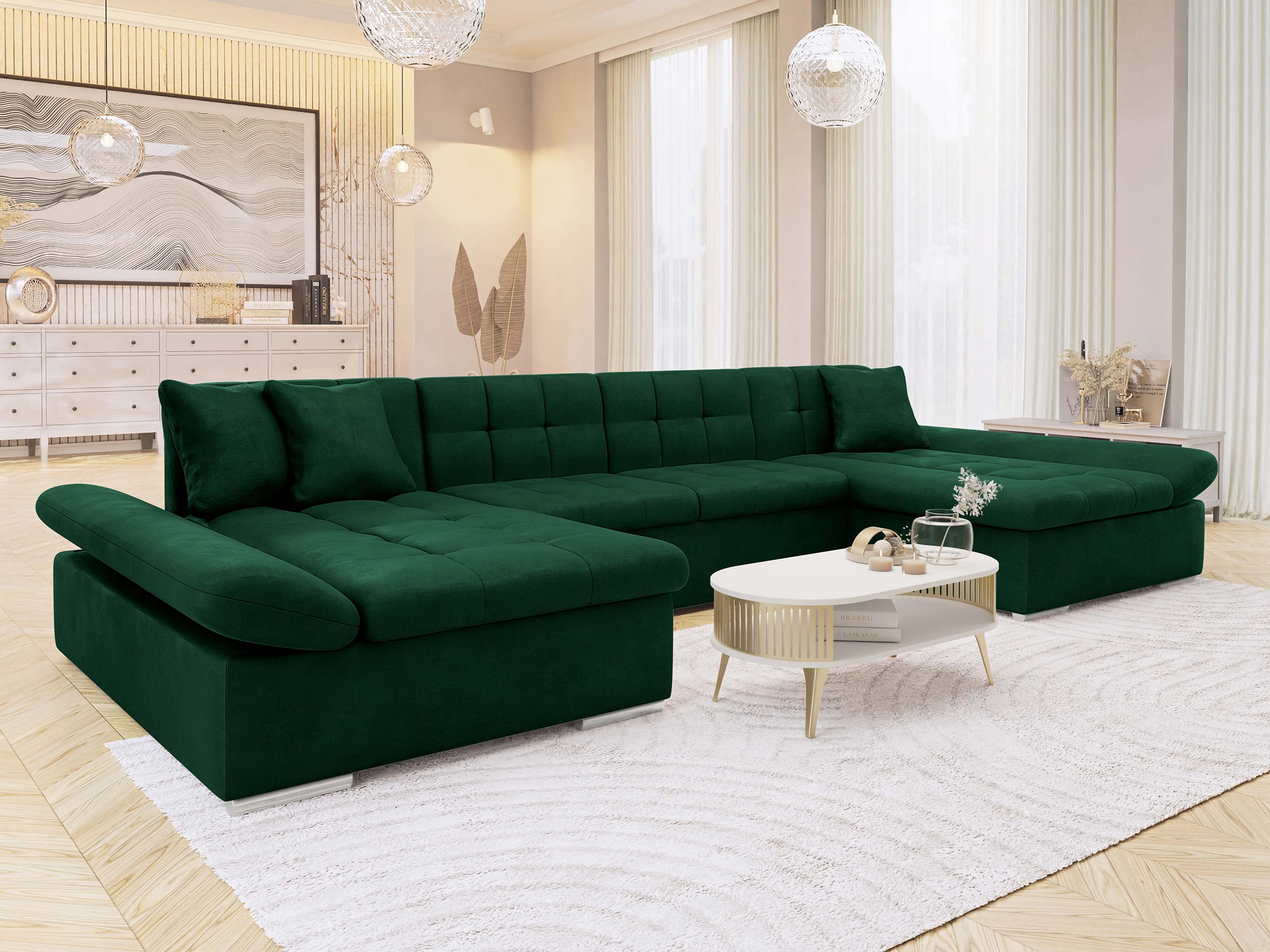 Horn­sófi Comfivo Ficus II (Piano 26)