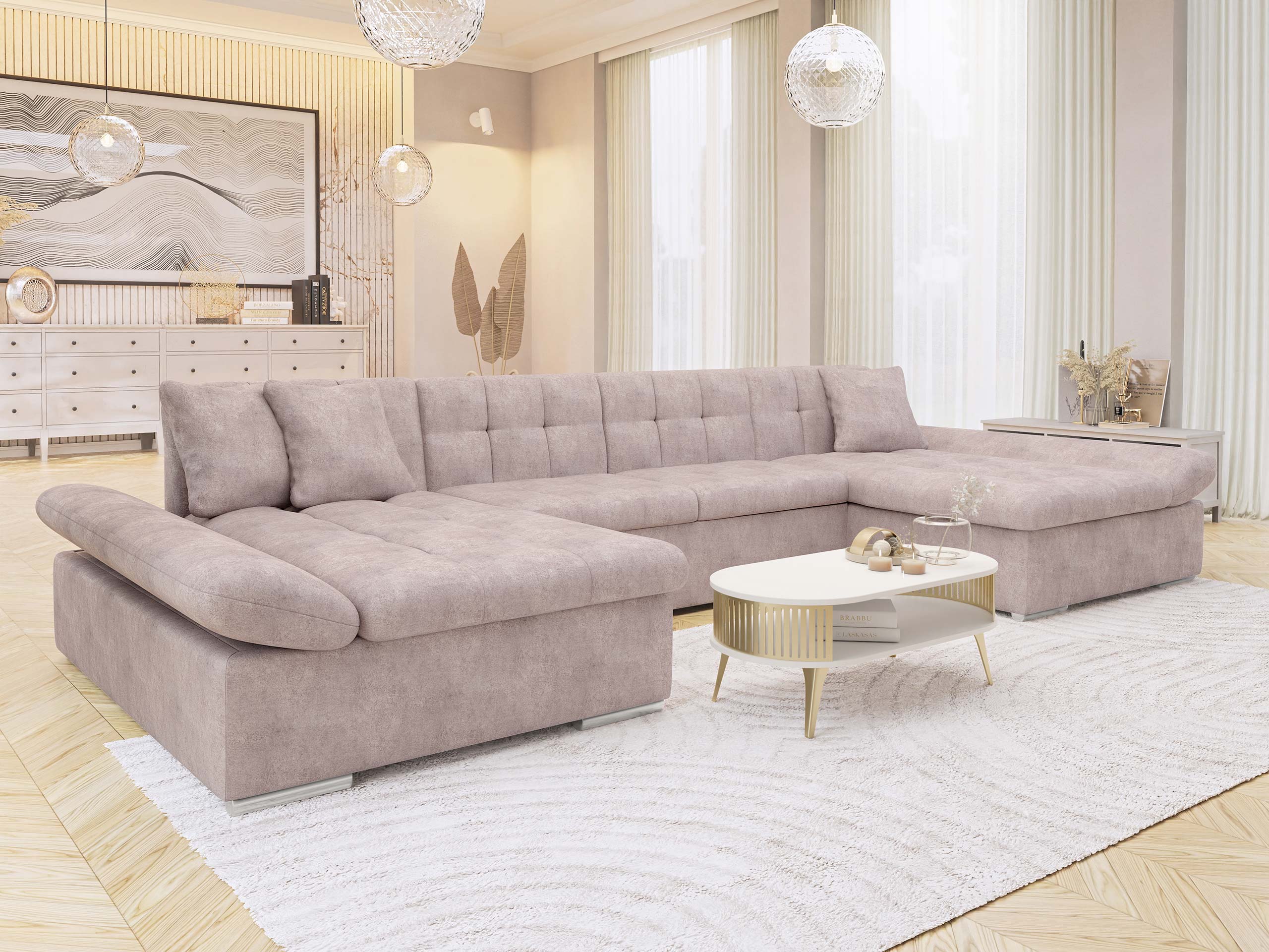 Horn­sófi Comfivo Ficus II (Zoya 03)