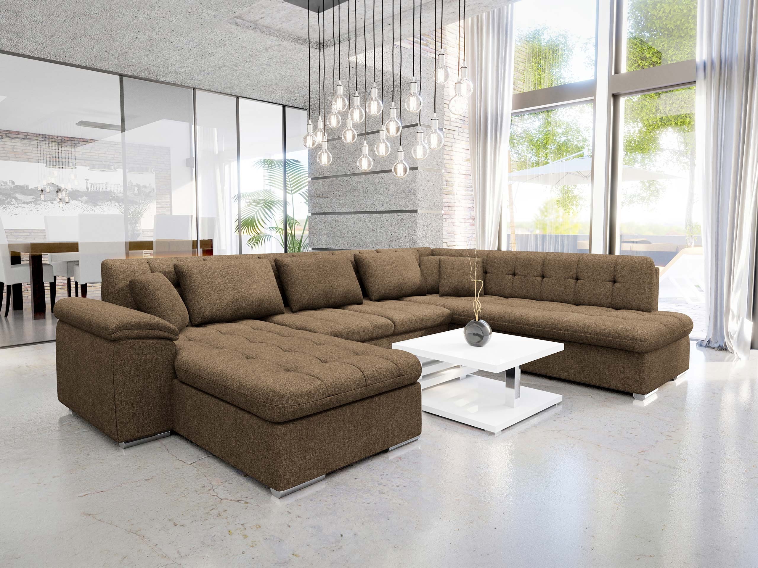Horn­sófi Comfivo Gemma IV (Lux 03)