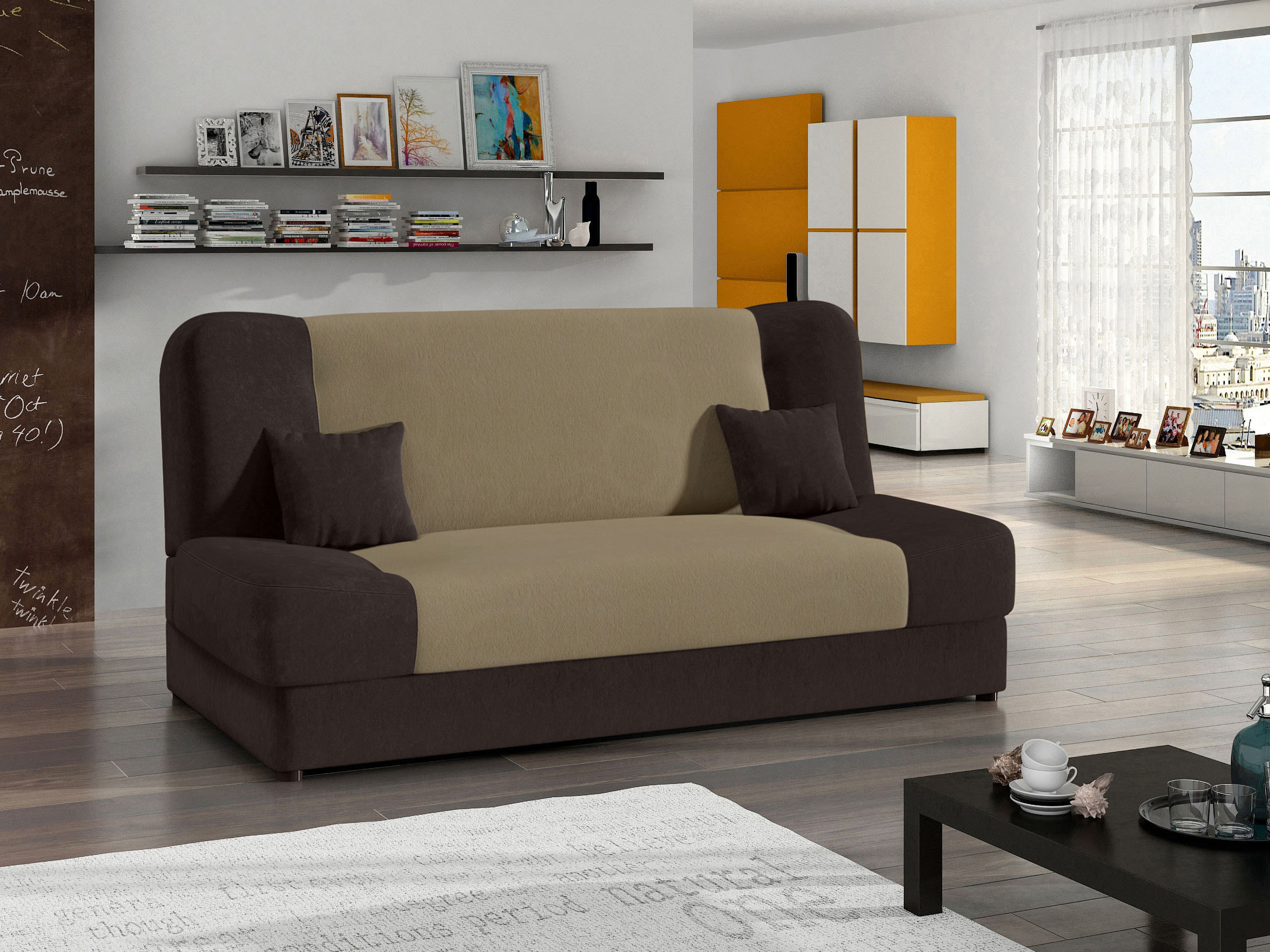 Svefnsófi Comfivo Cera I (Alova 07 + Alova 68)