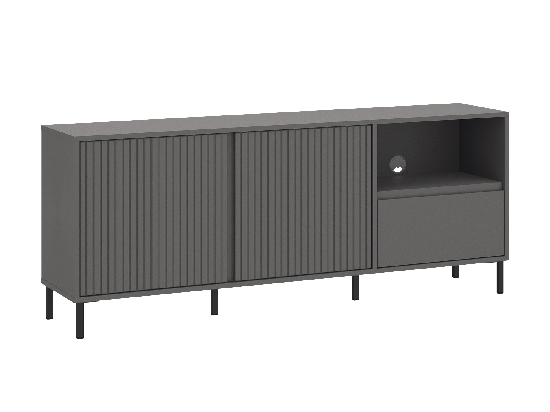 Stofusett Ruvrevi 106 (Antrasít)